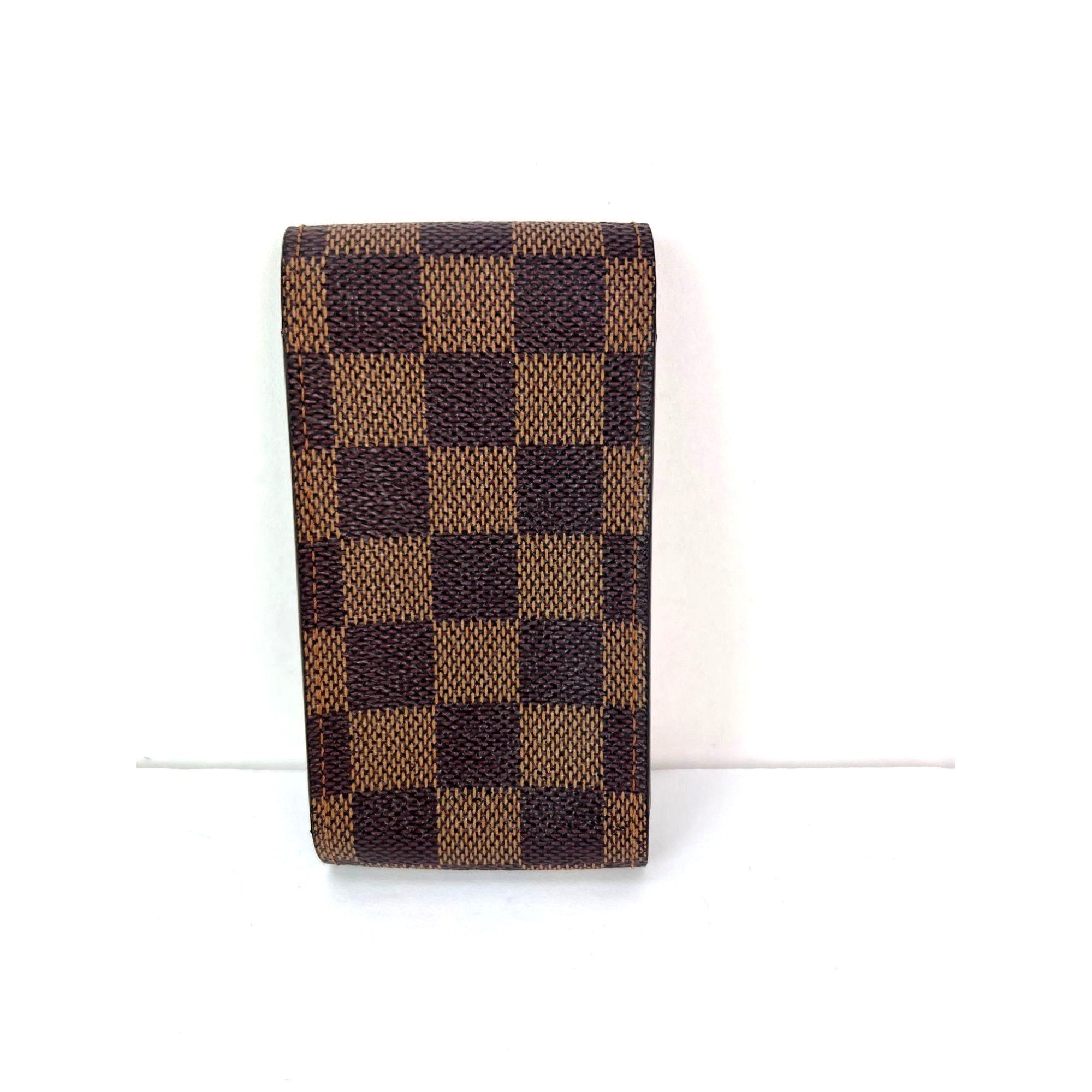 Louis Vuitton LOUIS VUITTON Damier Ebene Cigarette Card Cosmetic Case Pouc Size ONE SIZE - 2 Thumbnail