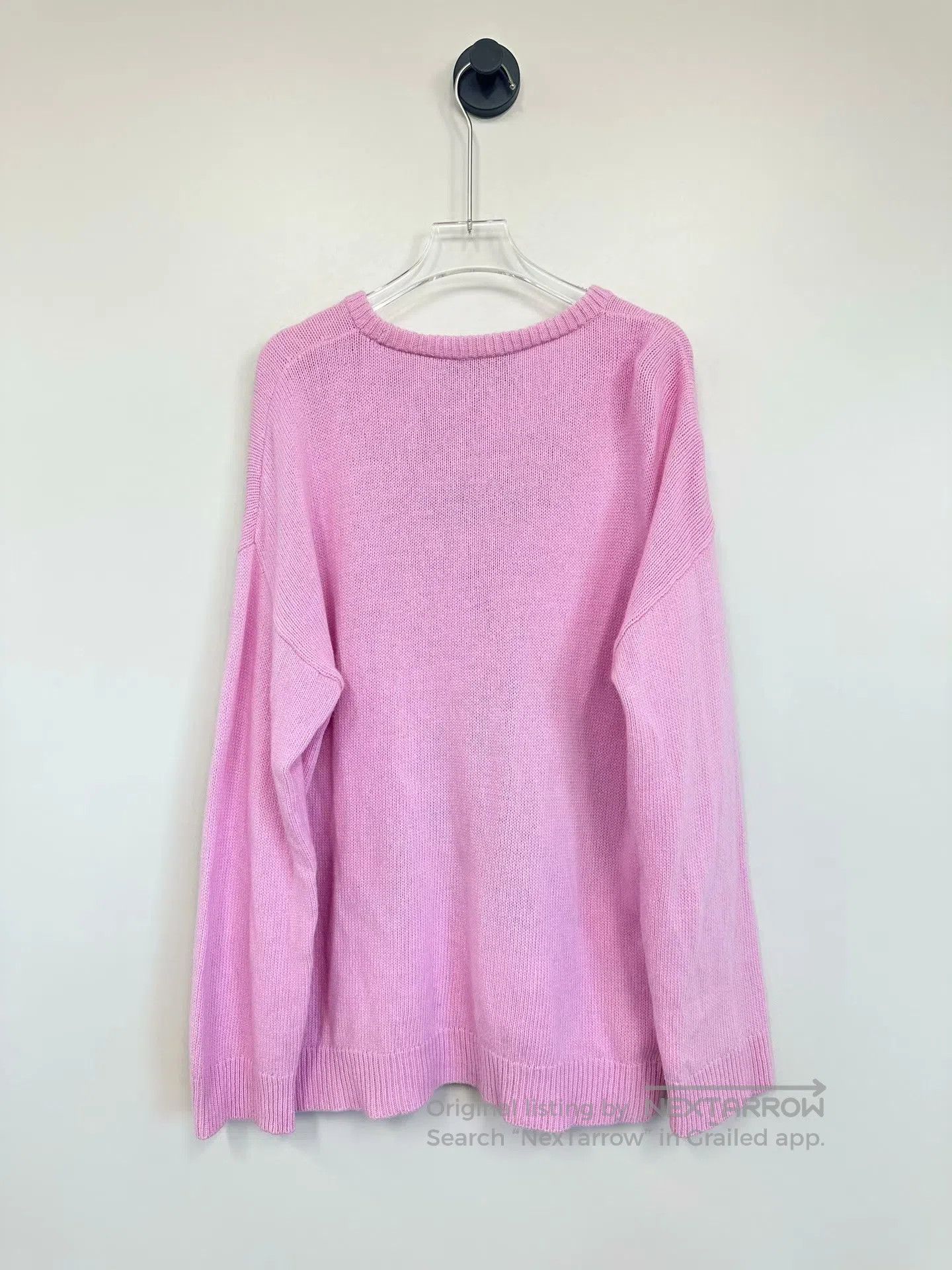 Gucci Guicci Pink Cartoon Mickey Round Neck Long-sleeve Sweater| Size M / US 6-8 / IT 42-44 - 2 Thumbnail