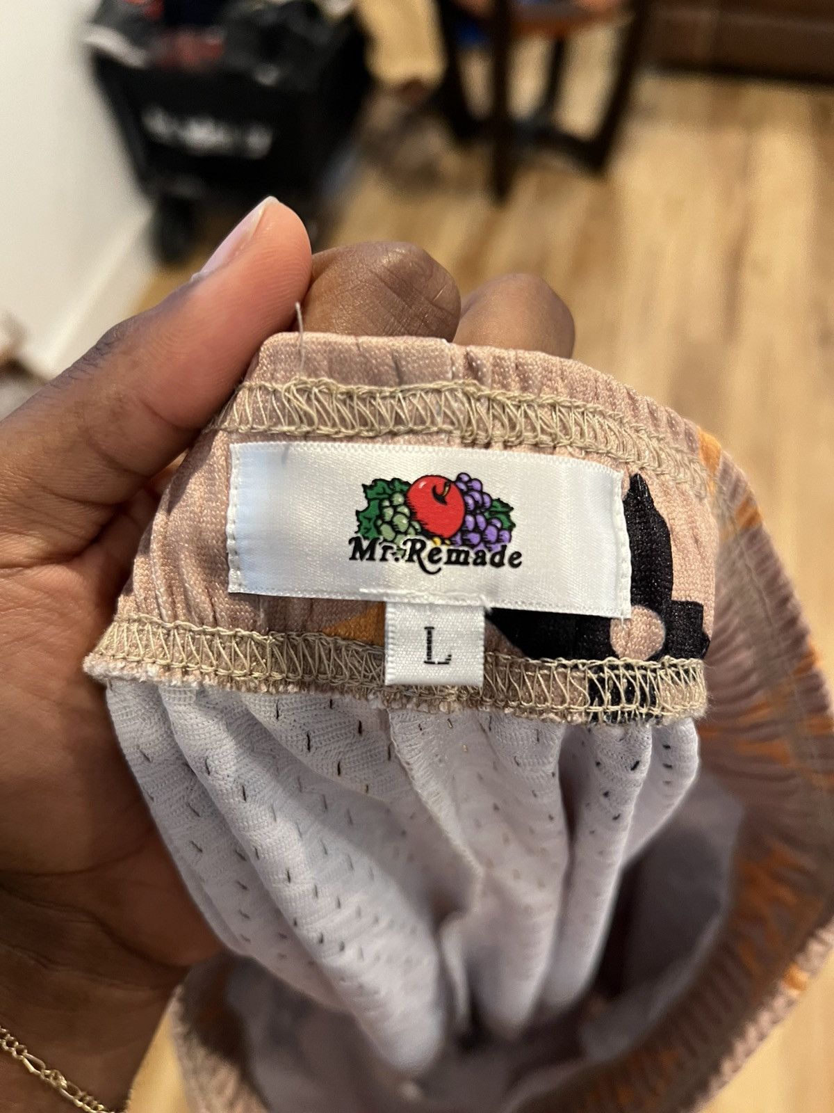 Designer Me Remade LV Print Shorts Size US 34 / EU 50 - 2 Thumbnail