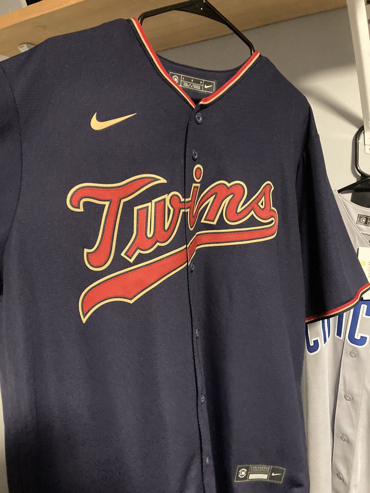Nike Nike Minnesota Twins Baseball Jersey “Navy Alternate” Size US L / EU 52-54 / 3 - 1 Thumbnail