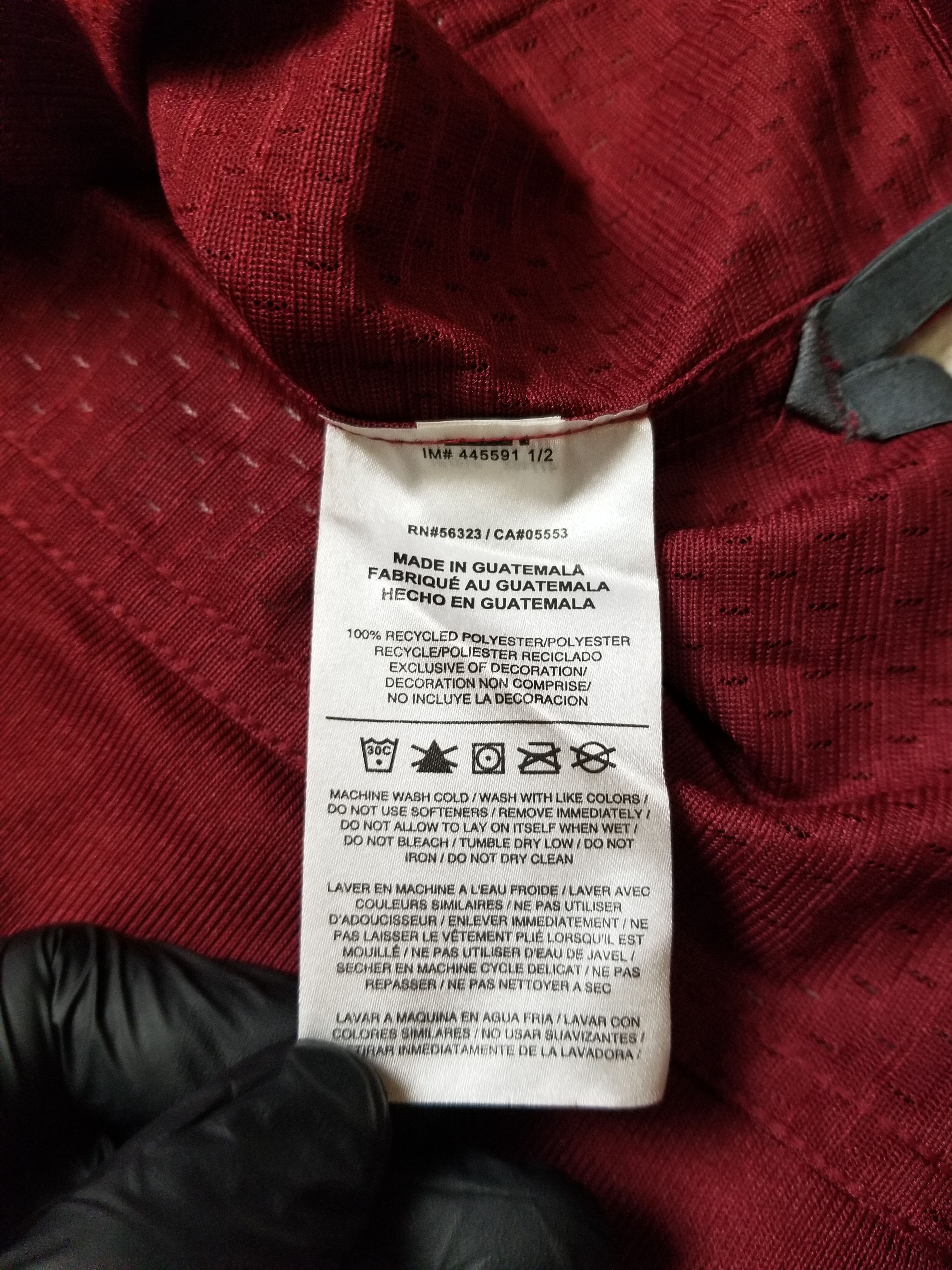 Nike Nike Washington Redskins Alex Smith #11 Burgundy NFL Jersey Size US XL / EU 56 / 4 - 15 Thumbnail