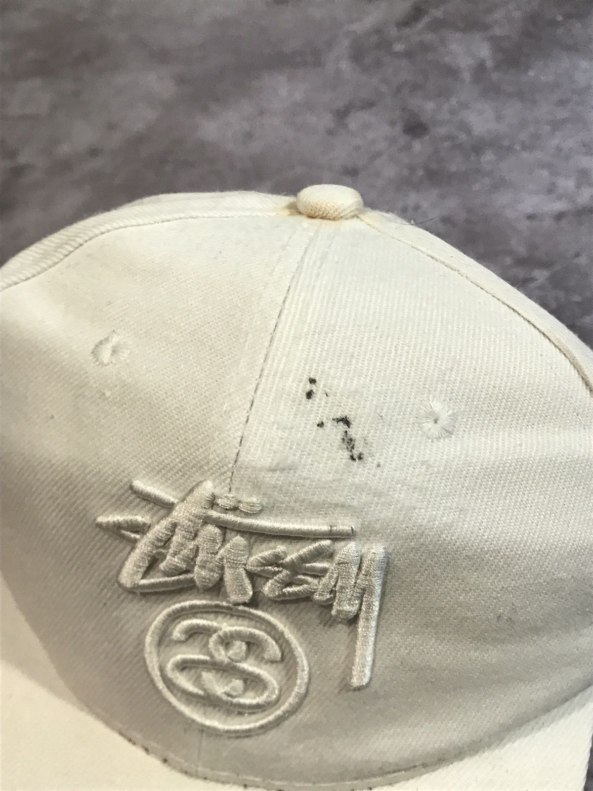 Stussy × Vintage Vintage Cap Stussy Embroiled Logo Faded Size ONE SIZE - 6 Thumbnail