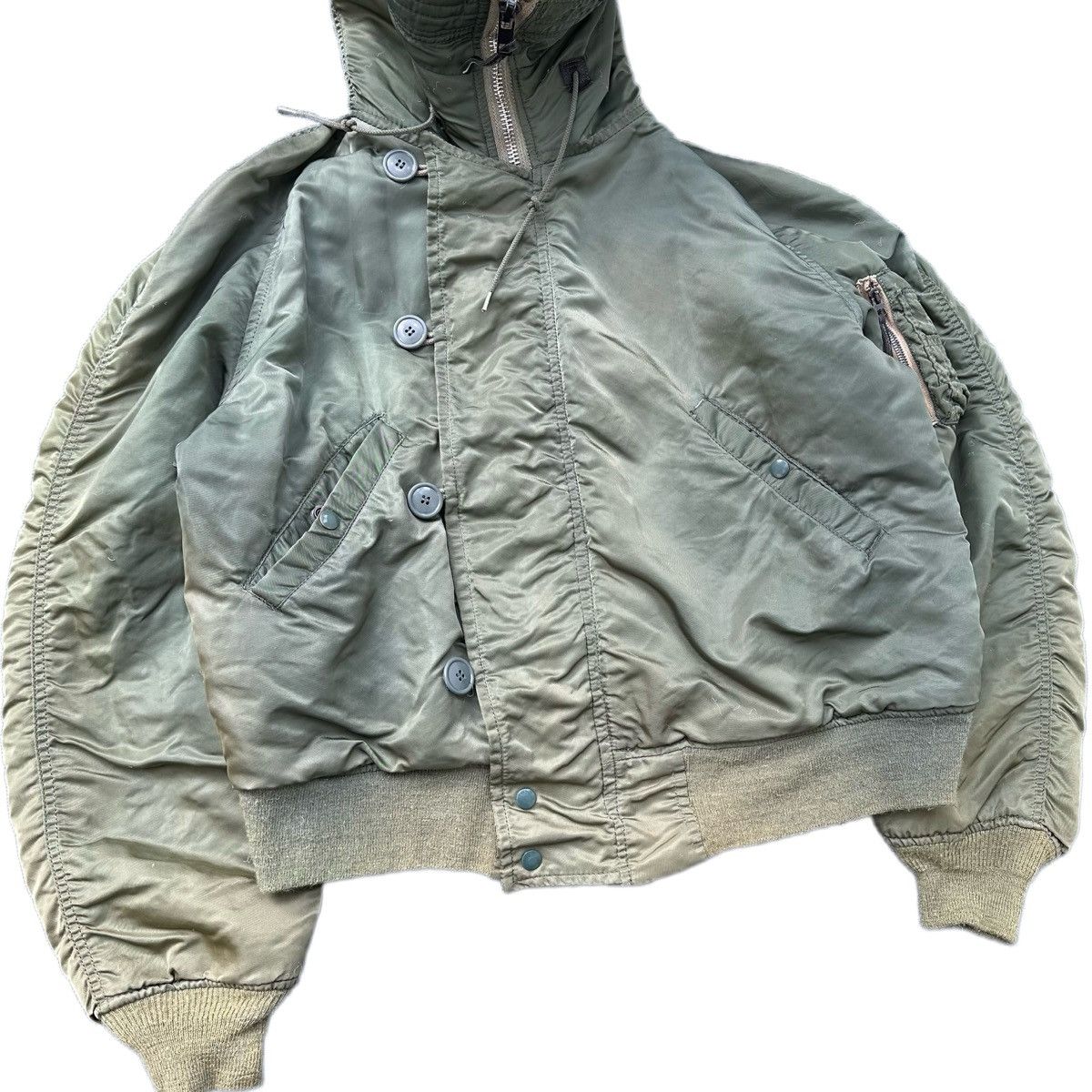 Alpha Industries Vintage 1980 Alpha N-2B Bomber Jacket Size US M / EU 48-50 / 2 - 5 Thumbnail