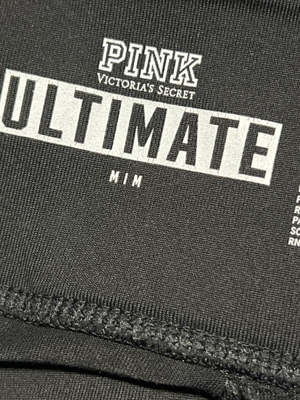 Pink Love Pink Colorblock Black Leggings Victoria secret M Size 32" / US 10 / IT 46 - 5 Thumbnail
