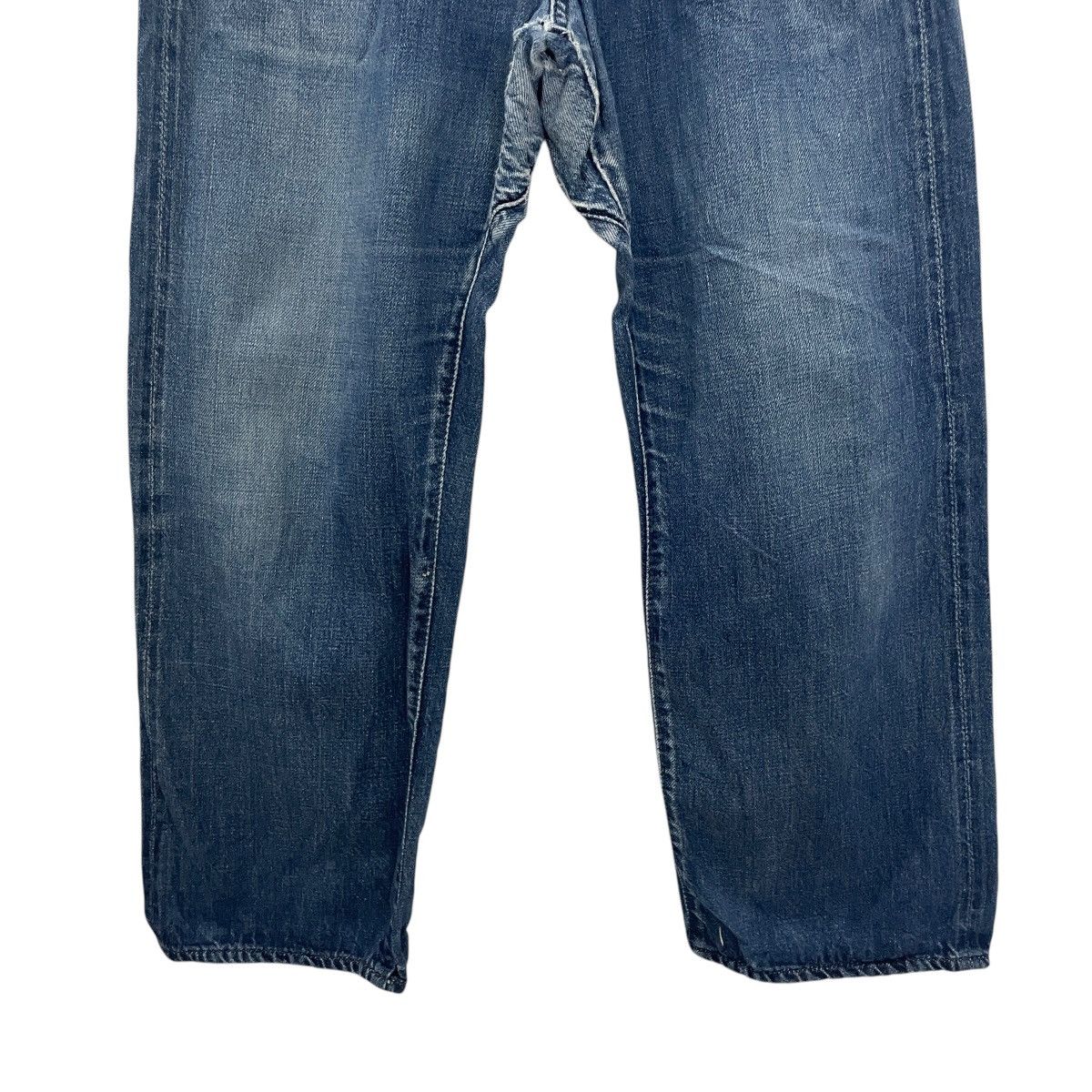 Japanese Brand Vintage Bruno Boinne Selvedge Distressed Denim Jeans Size US 31 - 4 Thumbnail