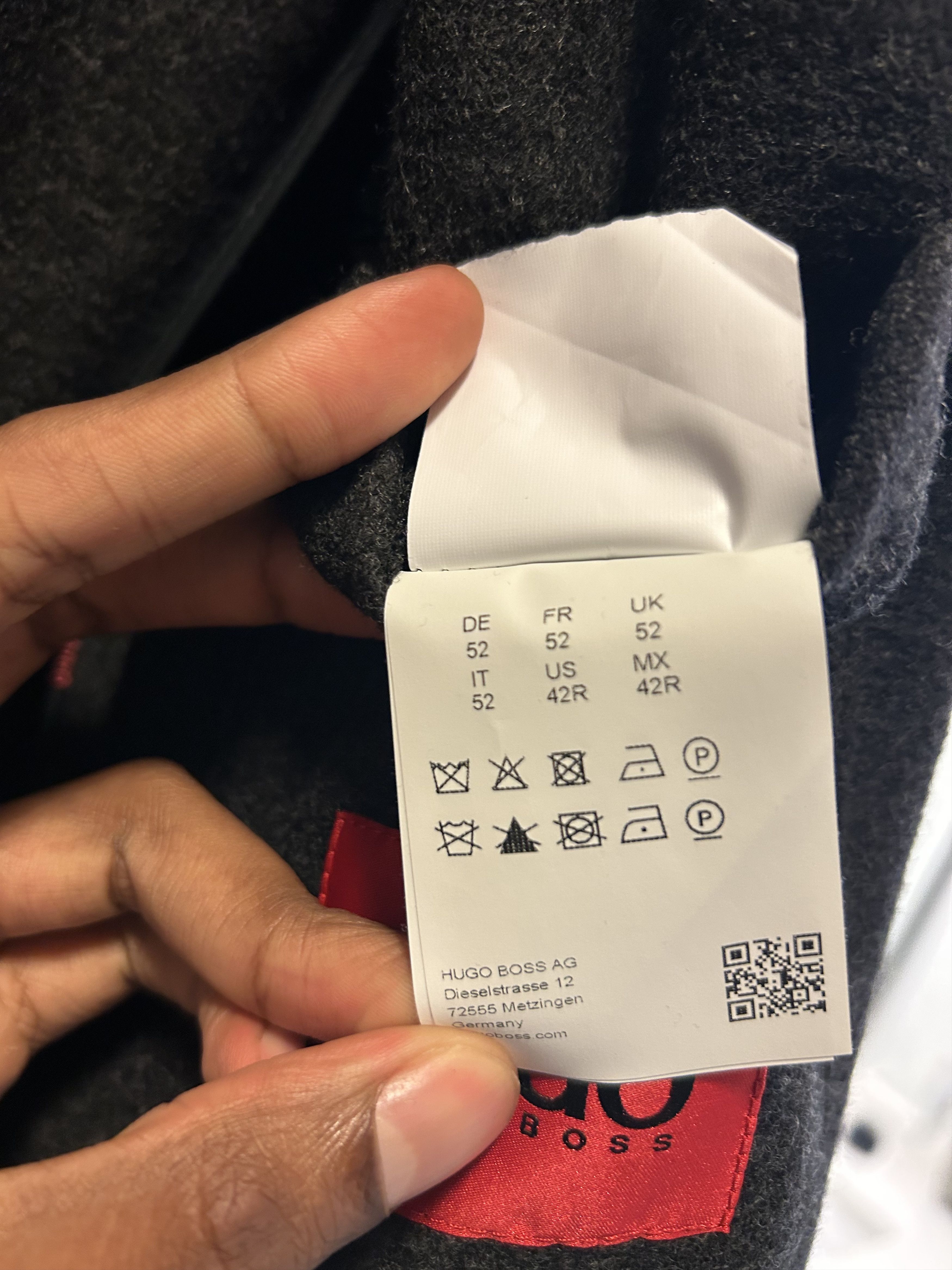 Hugo Boss Wool Blazer Size 42R - 3 Thumbnail