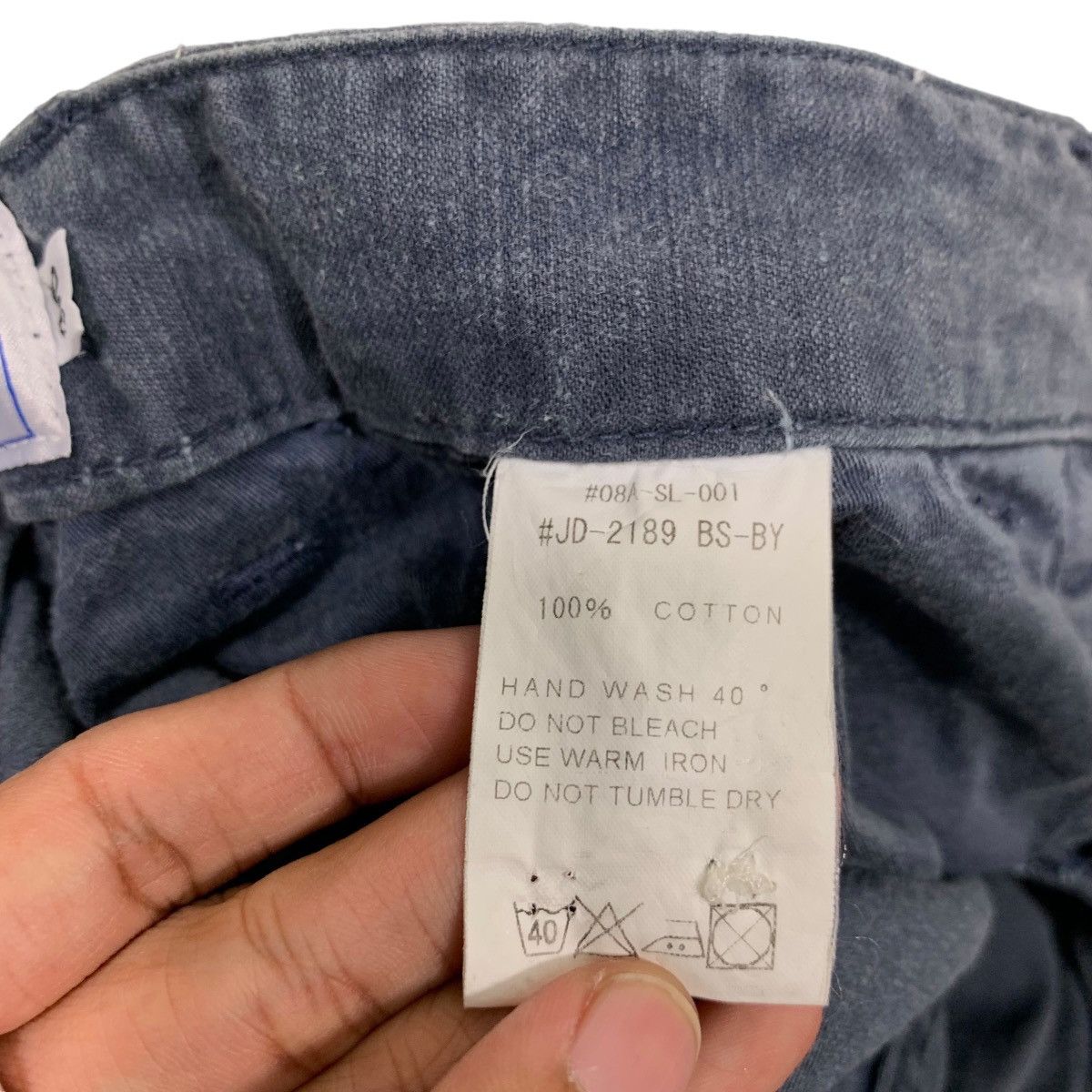 Danton DANTON Made in Japan Cotton Casual Pant #1168-C54 Size US 36 / EU 52 - 14 Thumbnail