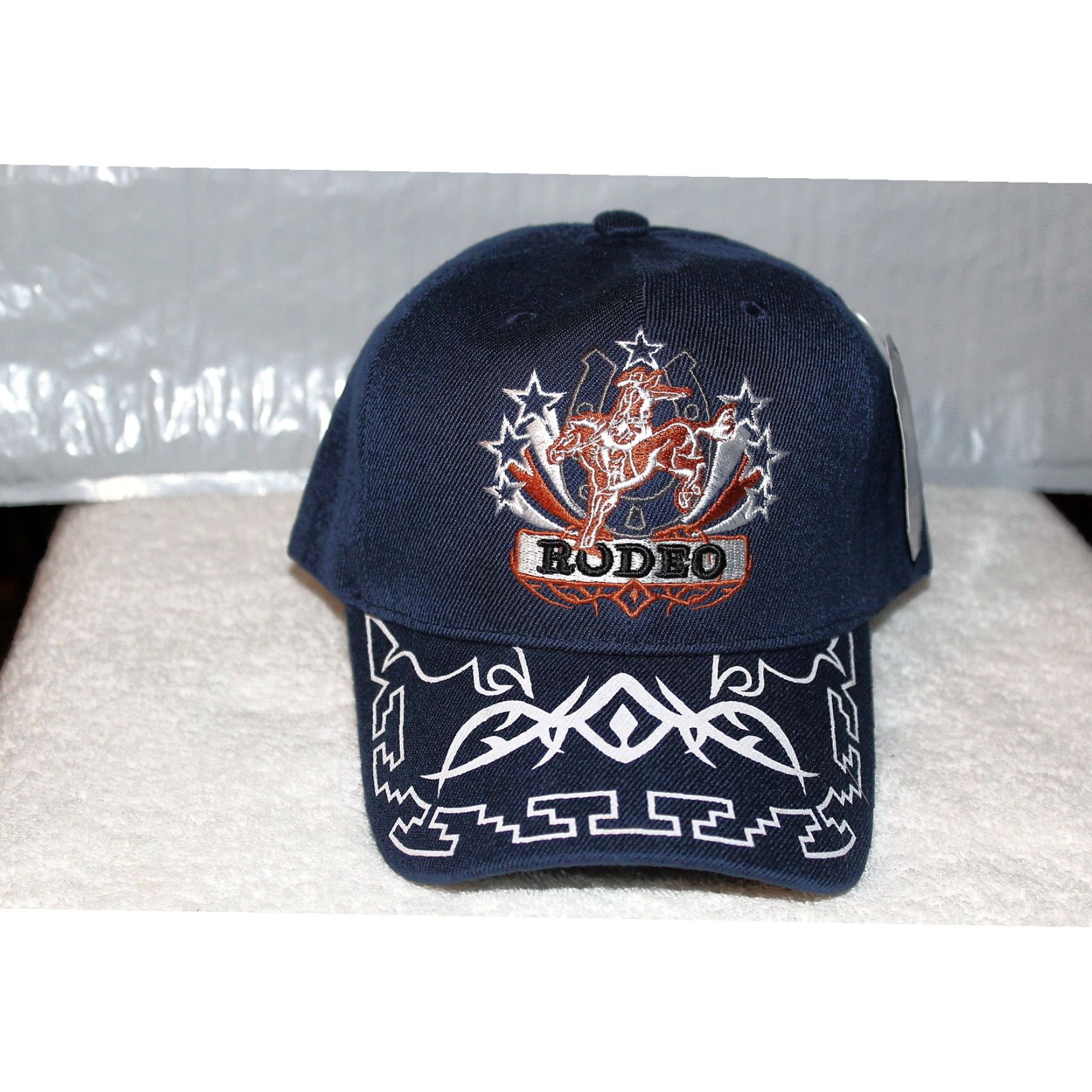 Vintage Buckaroo Western Horseshoe Stellar Rodeo Event Classic Baseball ...