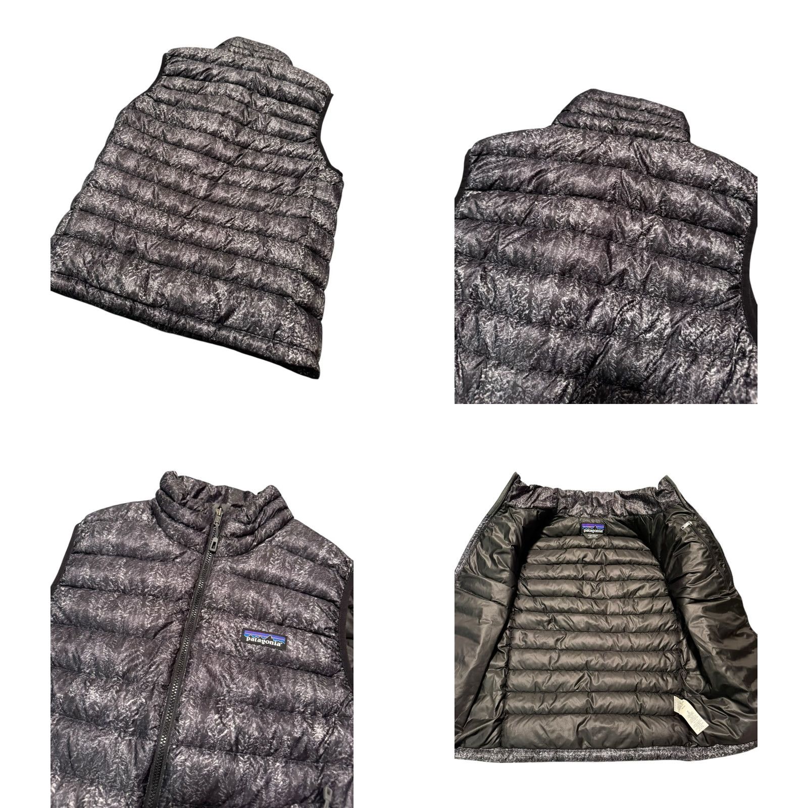 Patagonia PATAGONIA Down Sweater Vest MEN'S Small FORESTLAND BLACK Print FA19 Rare Puffer Size US S / EU 44-46 / 1 - 8 Thumbnail