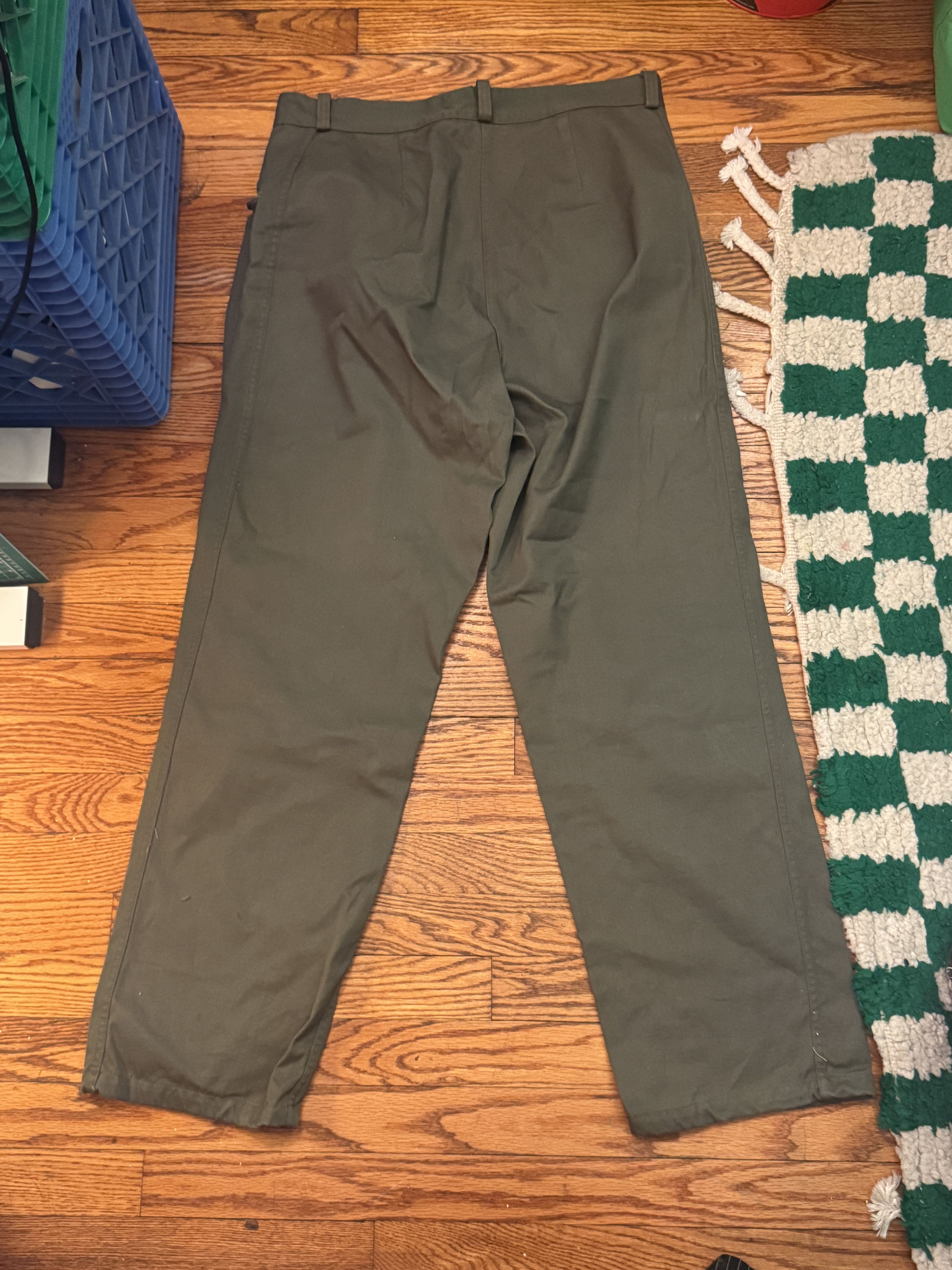 Other Vintage Military Pants - Boro Sashiko Stitch Altered Size US 33 - 3 Thumbnail