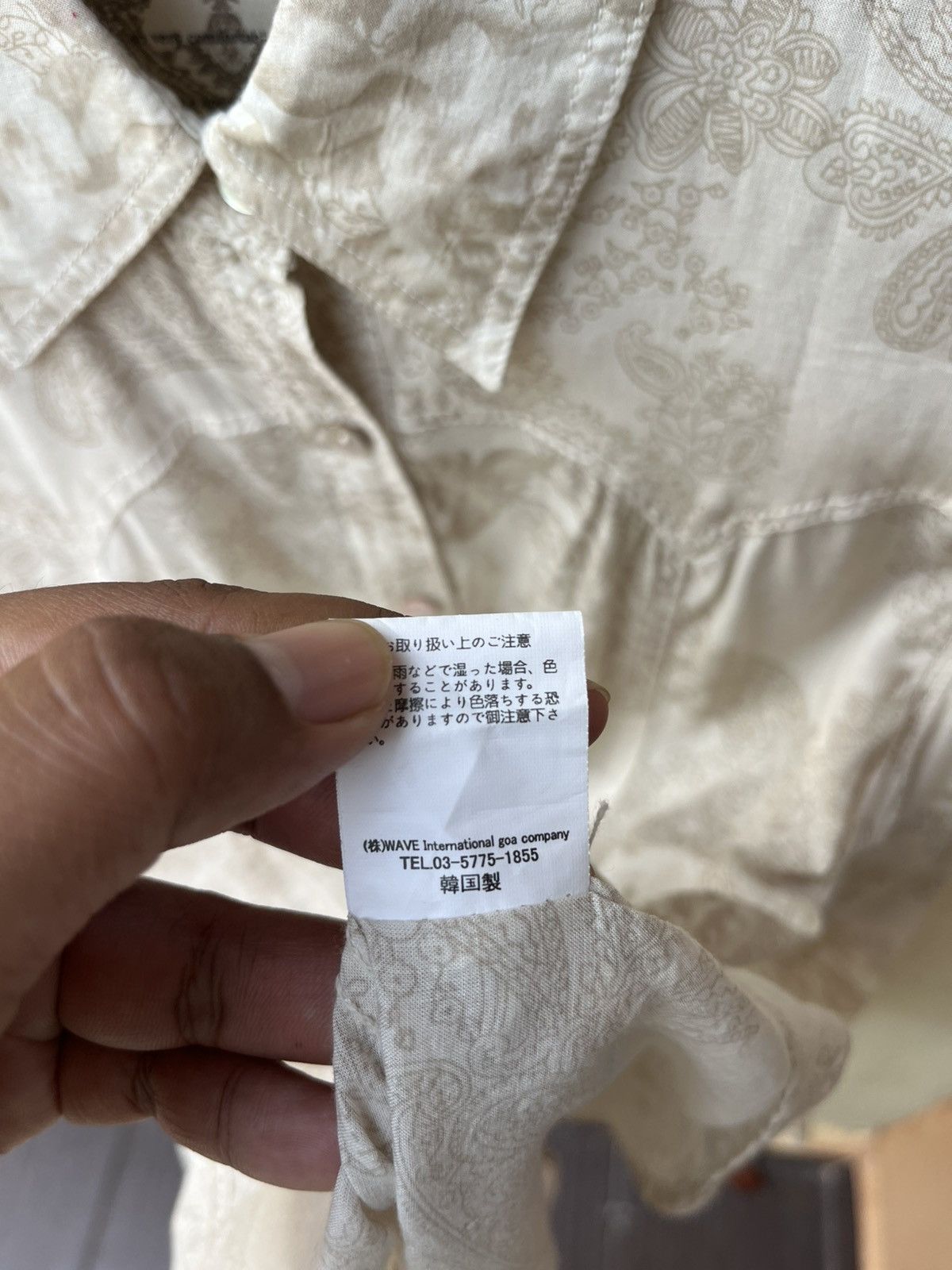 Japanese Brand G.o.a button up shirt Size M / US 6-8 / IT 42-44 - 10 Thumbnail