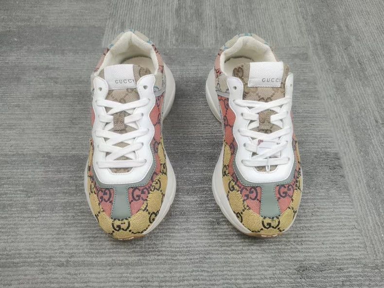 Gucci Gucci Colorful Panel Dad Sneakers Size 35.5-2506 Size US 5 / EU 37 - 2 Thumbnail