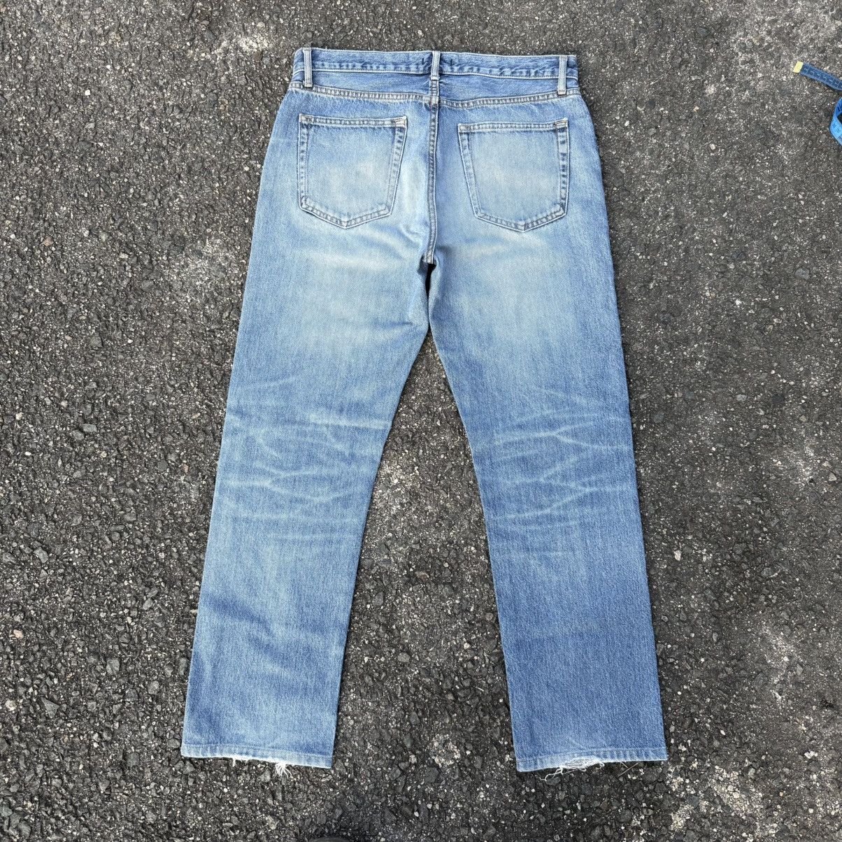 Japanese Brand VINTAGE JAPANESE STRAIGHT FADED DENIM JEAN PANTS Size US 33 - 10 Thumbnail