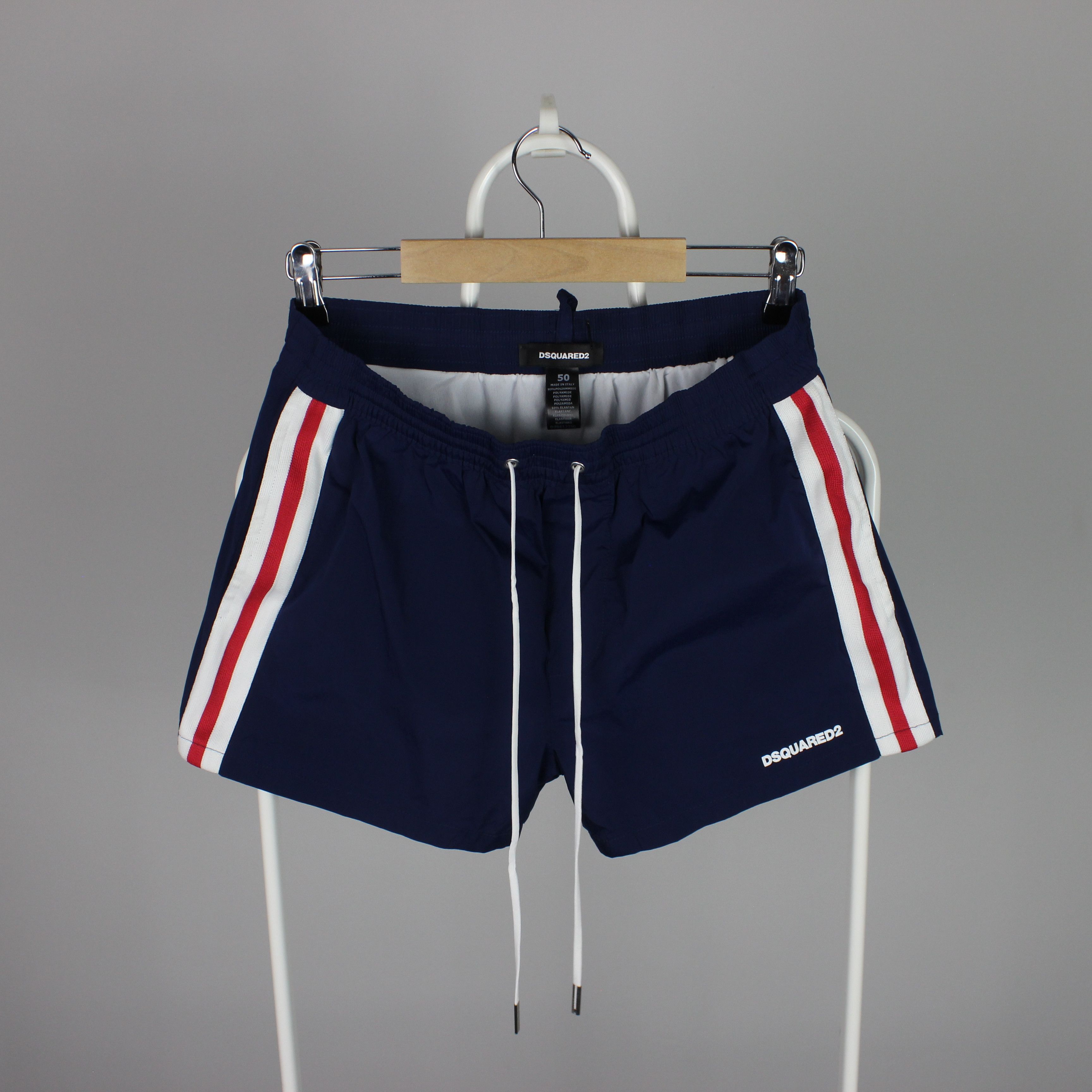 Dsquared2 Dsquared2 swimwear shorts men nylon 50 M L blue nova Size US 34 / EU 50 - 4 Thumbnail