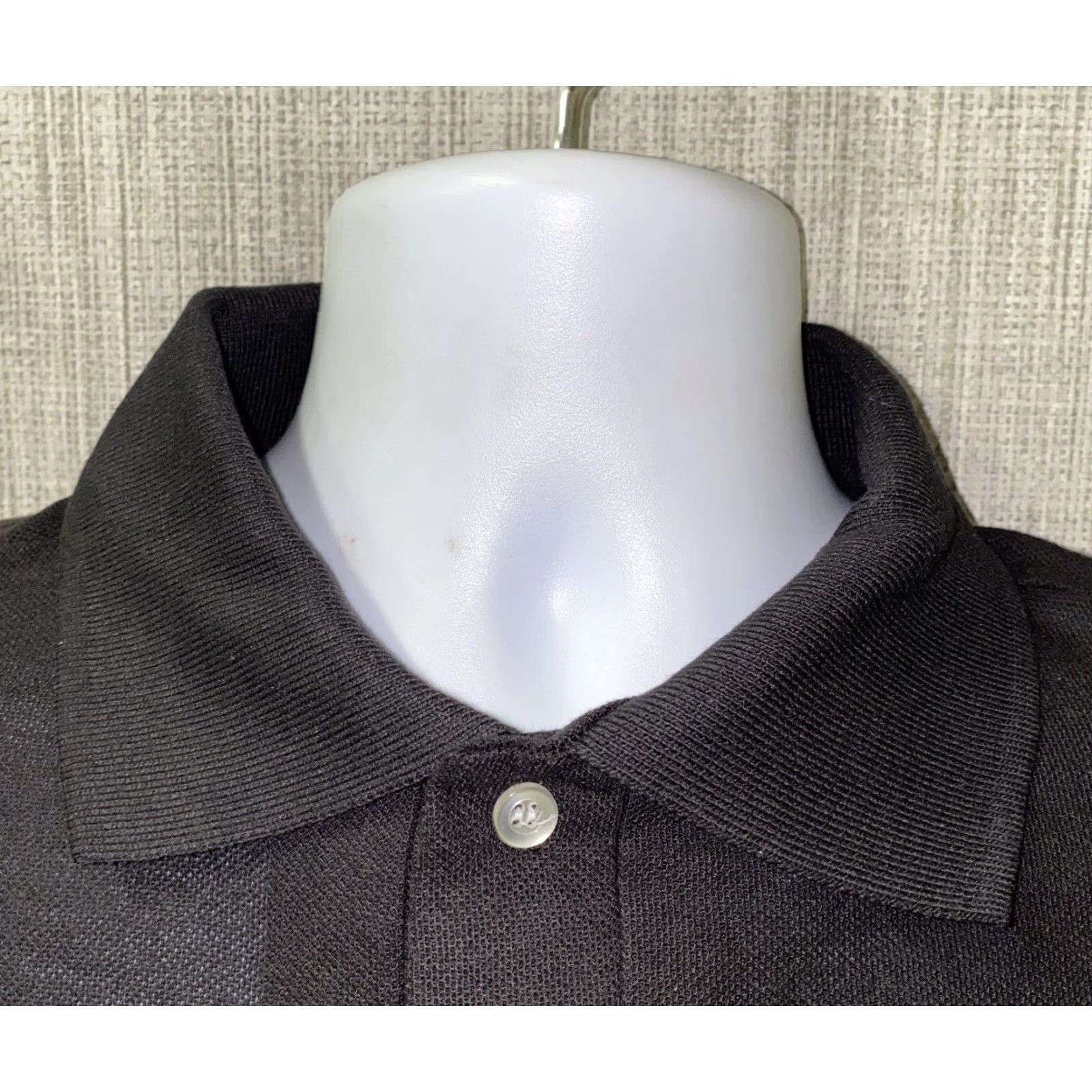 Vintage Swingster Polo Shirt Mens Black Short Sleeve Golf Size L USA Made Size US L / EU 52-54 / 3 - 3 Thumbnail