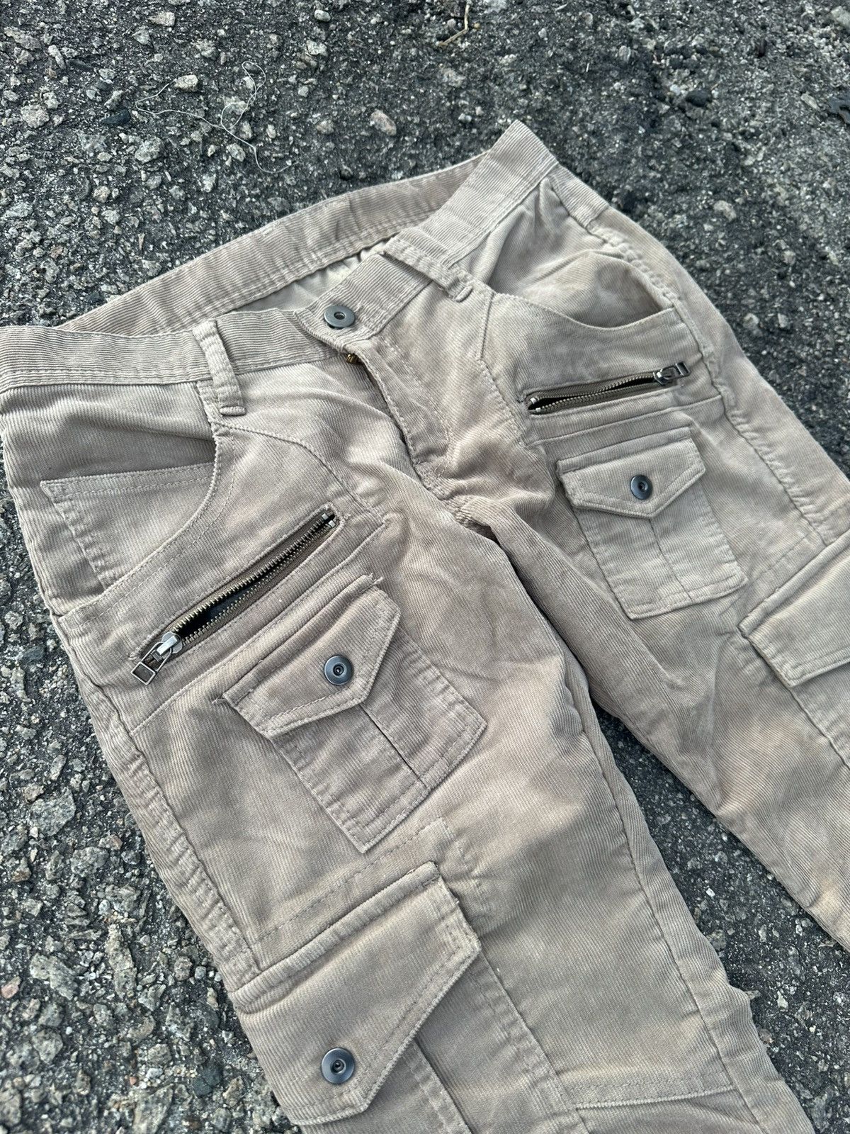 If Six Was Nine CONDUROY CARGO PANTS RATTLE TRAP SENDITIONARIES STYLE Size US 31 - 11 Thumbnail
