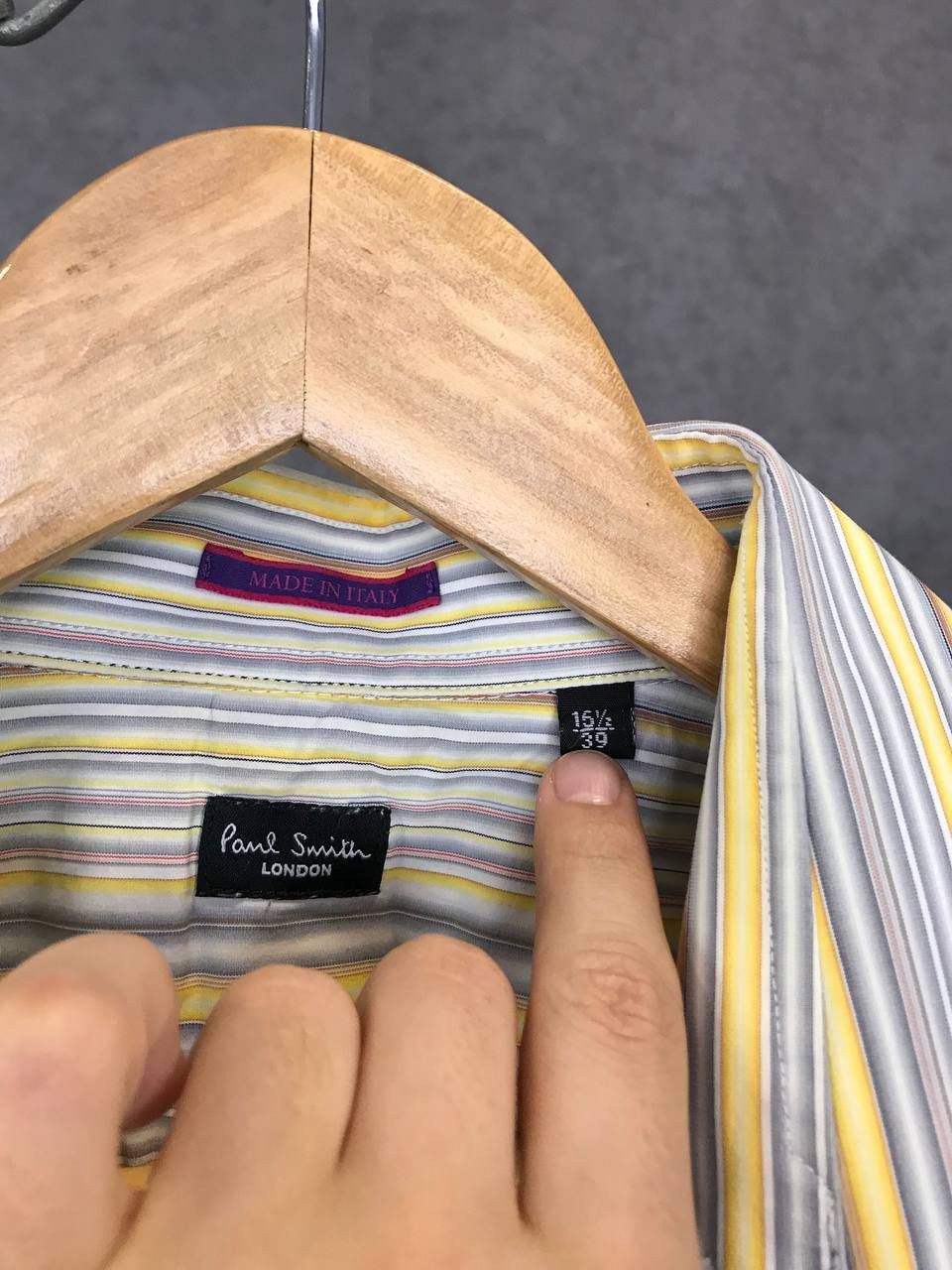 Paul Smith Paul Smith designer multicolor striped shirt Size US L / EU 52-54 / 3 - 5 Thumbnail