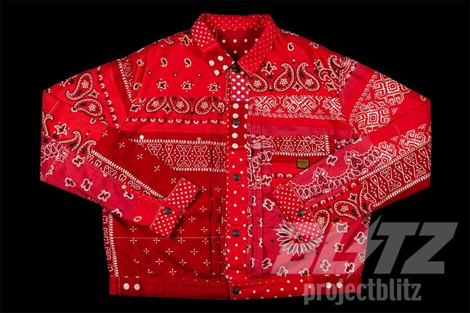 Kapital KAPITAL Reversible Bandana 1st Flannel Jacket Patchwork XXL Size US XXL / EU 58 / 5 - 2 Thumbnail