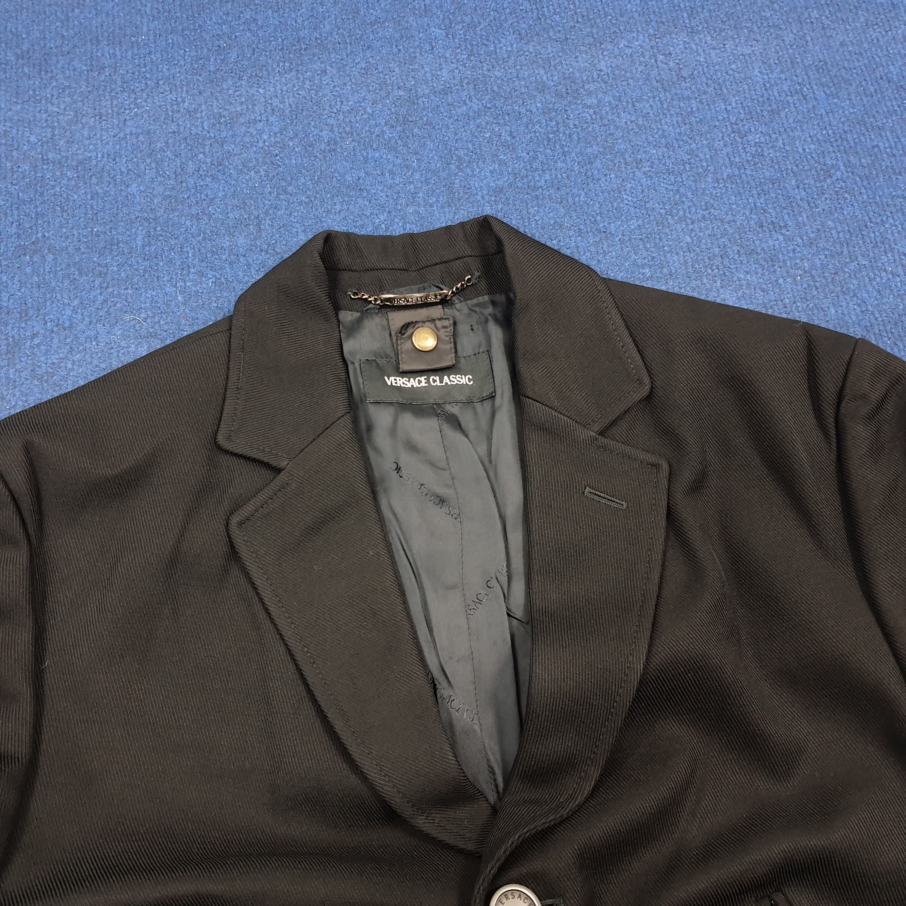 Versace × Vintage Vintage Versace Classic Trench Jacket Size US M / EU 48-50 / 2 - 3 Thumbnail