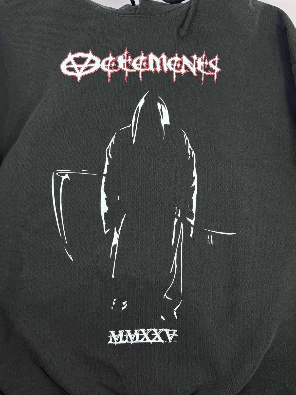 Vetements GRAPHIC PRINT OVERSIZED HOODIE Size US XXL / EU 58 / 5 - 4 Thumbnail