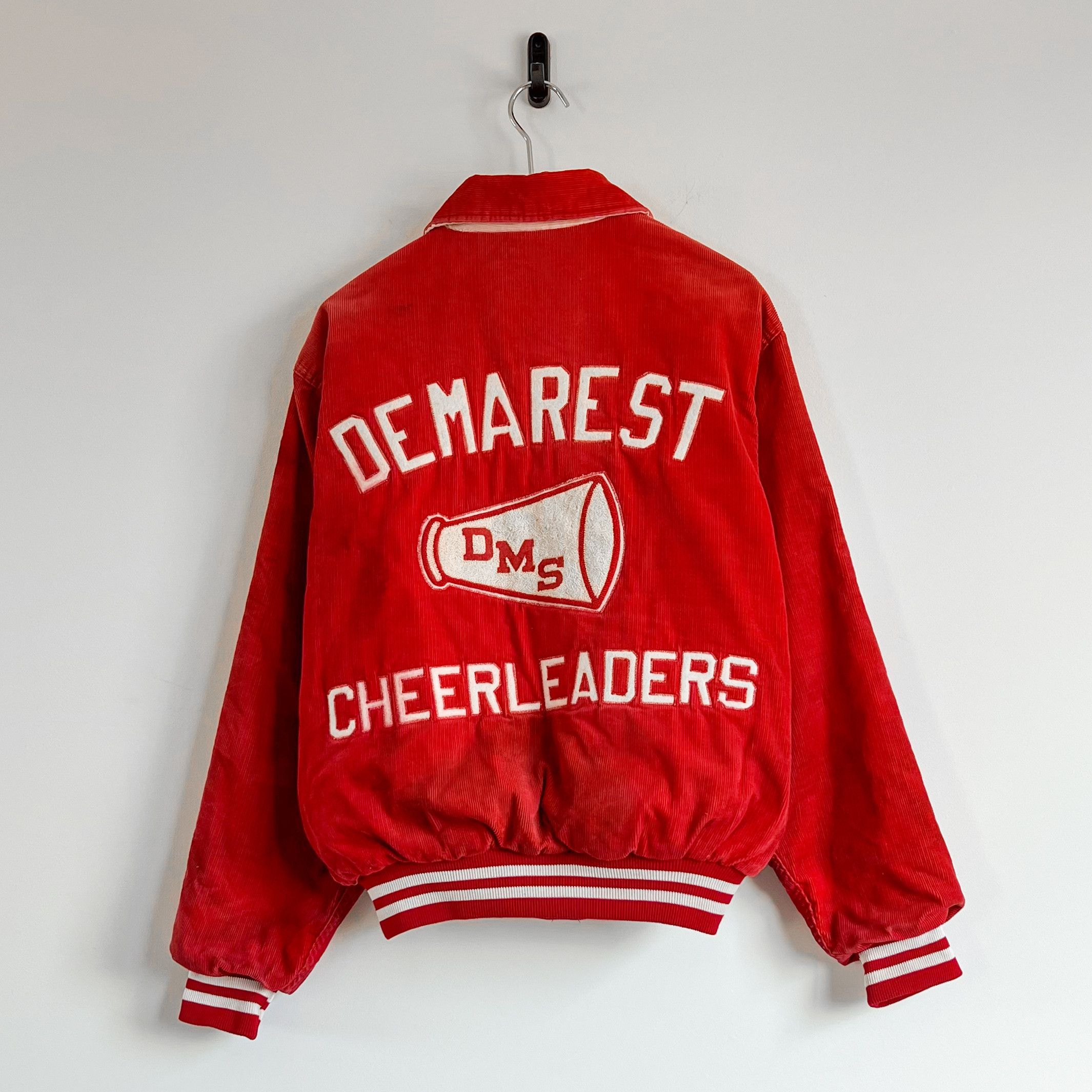 Vintage True Vintage Corduroy Faded Distressed Letterman Jacket USA Size US L / EU 52-54 / 3 - 1 Thumbnail