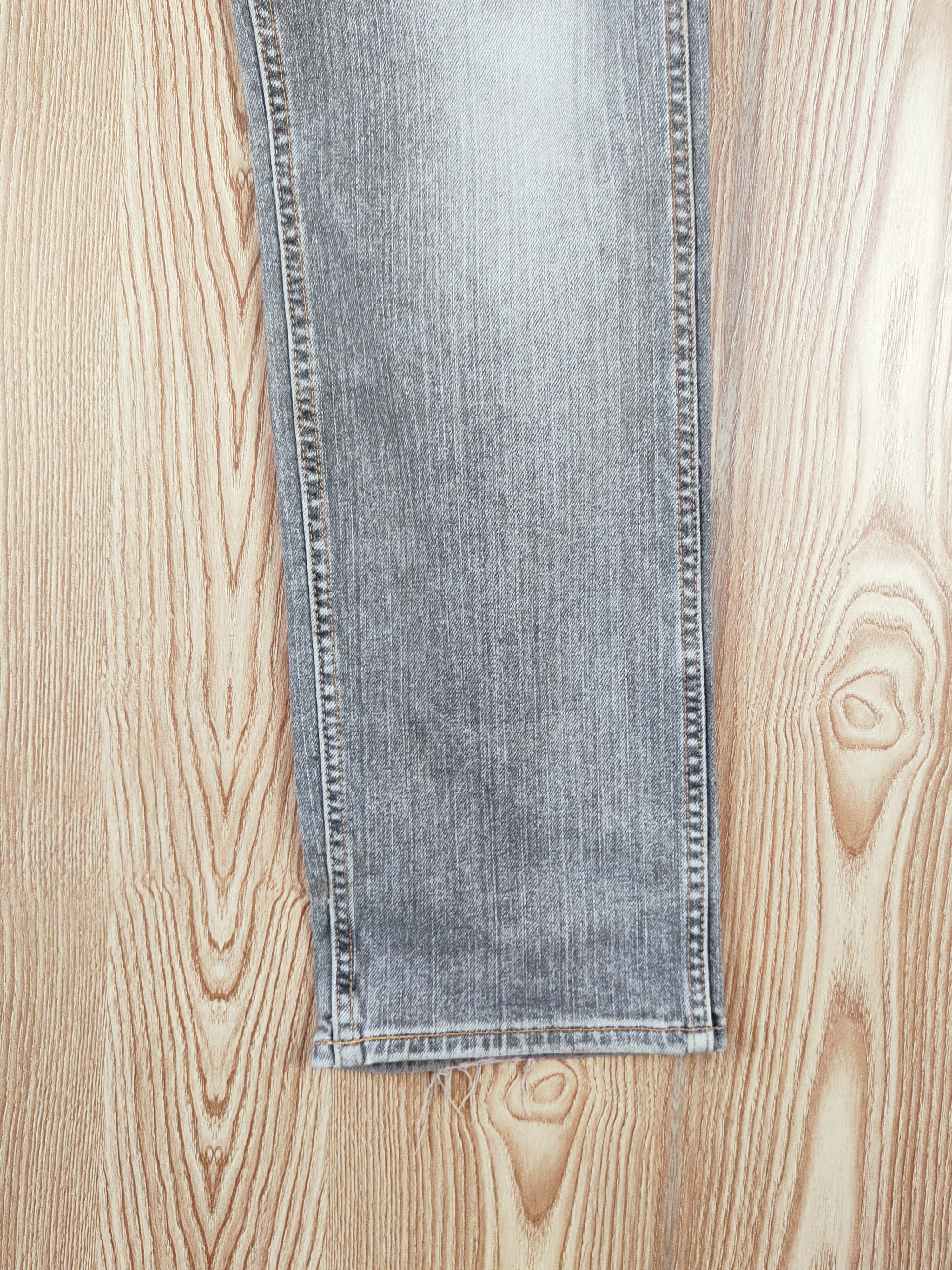 GL Heart Black Faded Distressed Ripped Jeans #W788
