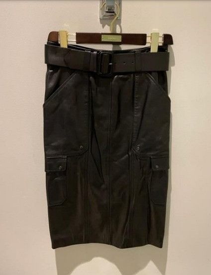 Tom Ford o1w1db10225 GCL844 Cargo Skirt in Black Size 26" / US 2 / IT 38 - 1 Preview