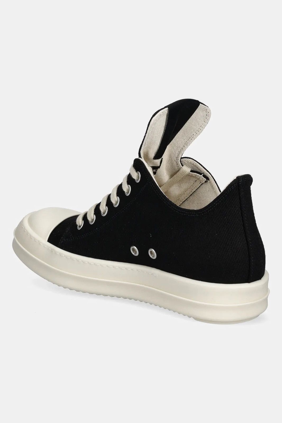 Rick Owens × Rick Owens Drkshdw × Vintage Rick Owens plimsolls Low Sneaks black Size US 9 / EU 42 - 6 Thumbnail
