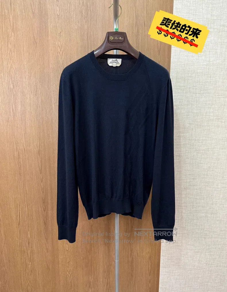 Hermes Hermes Cashmere knit sweater Size US S / EU 44-46 / 1 - 1 Thumbnail