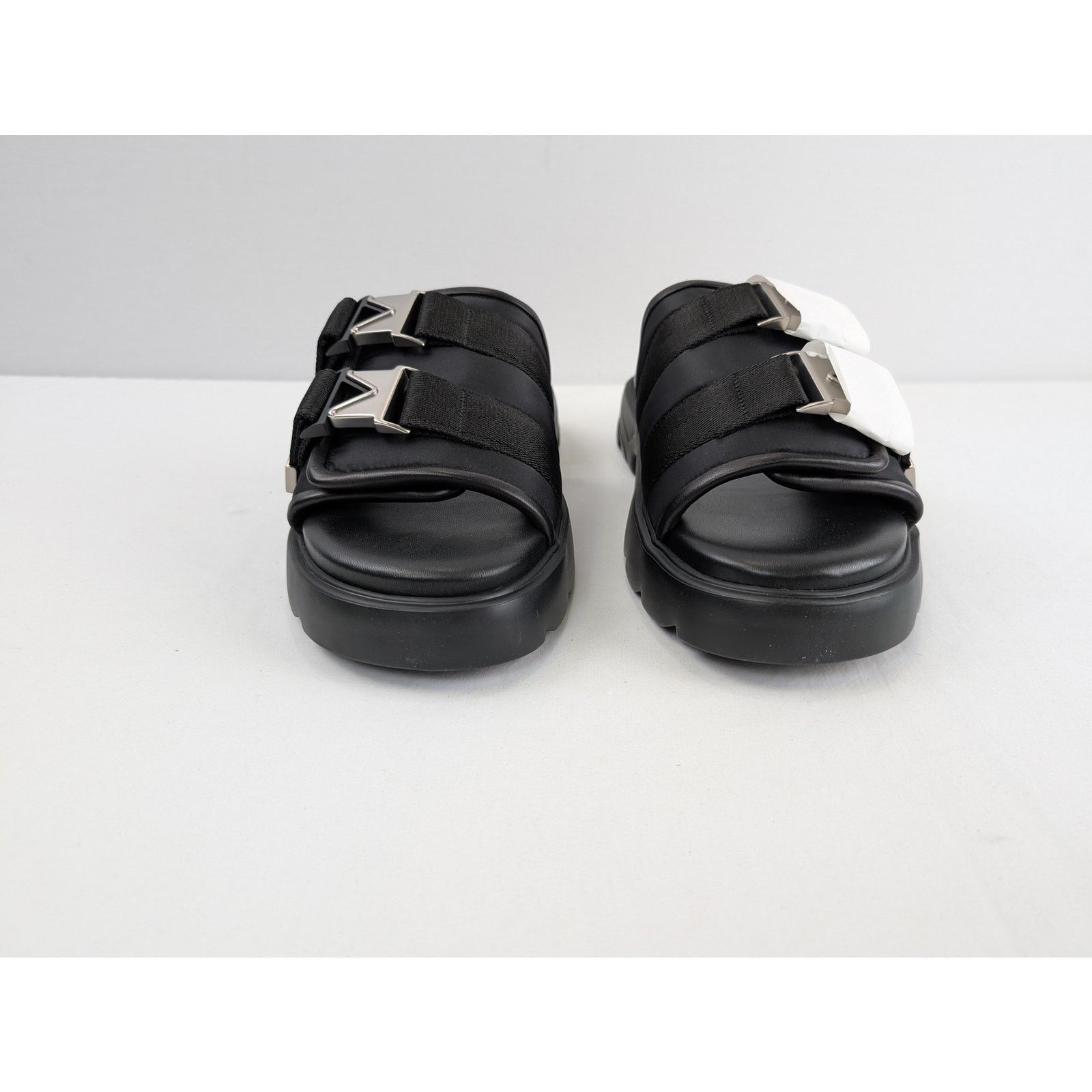 Bottega Veneta o1rshd1 Bomber Flash Sandal Slipper in Black Size US 11 / EU 44 - 10 Thumbnail