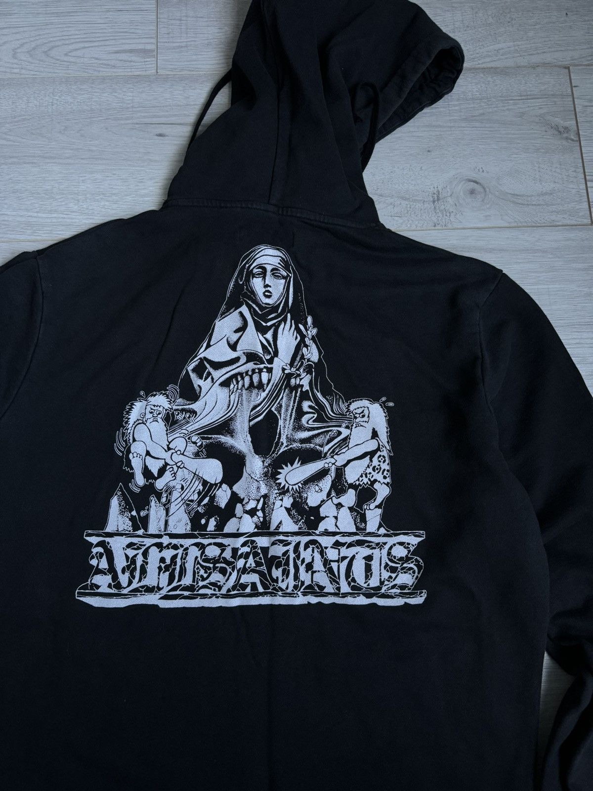 Allsaints × Designer Vintage rare Oversized Allsaints Hoodie Back logo Size US S / EU 44-46 / 1 - 5 Thumbnail