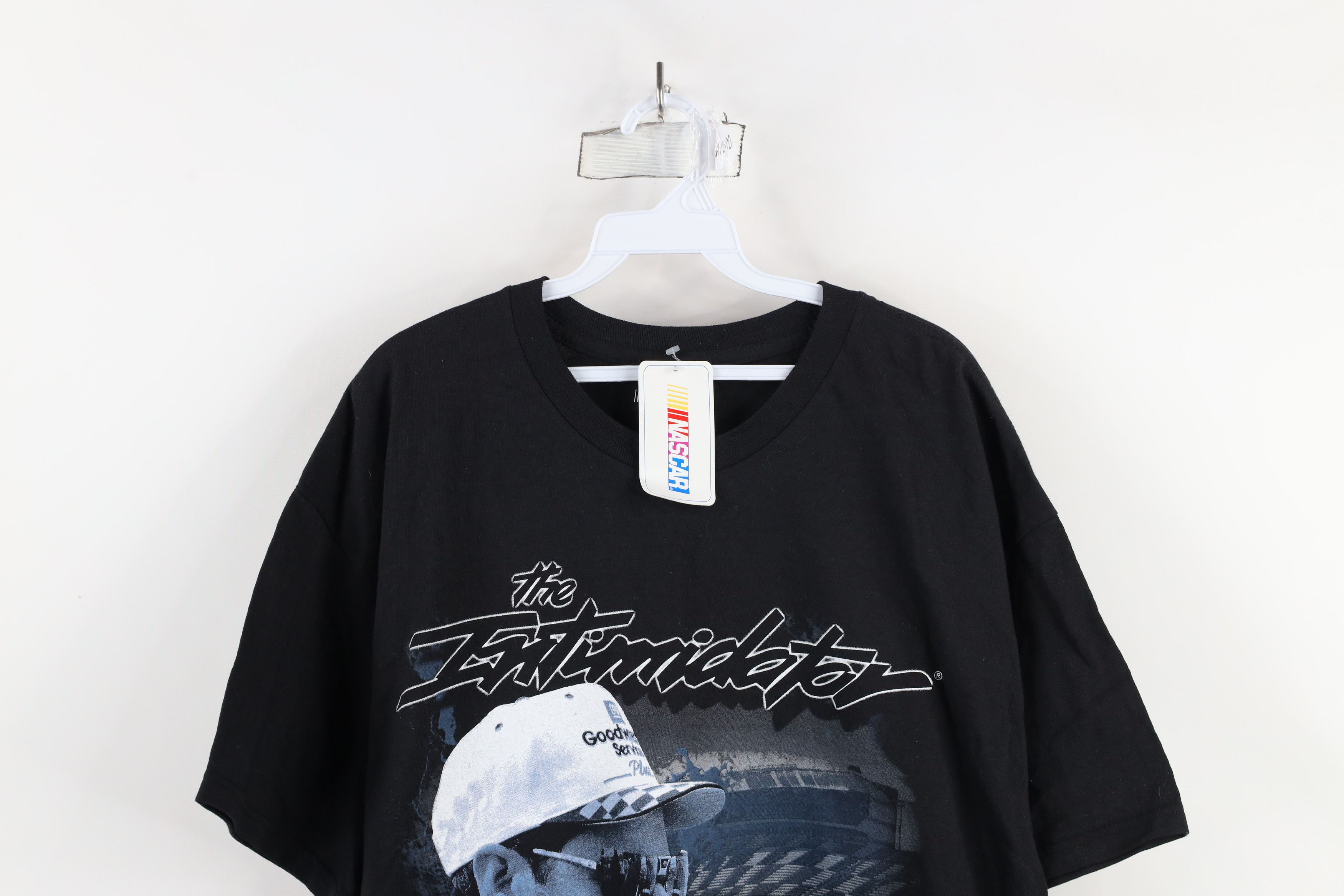 Vintage Deadstock Y2K NASCAR Dale Earnhardt Racing T-Shirt Black Size US XL / EU 56 / 4 - 2 Thumbnail