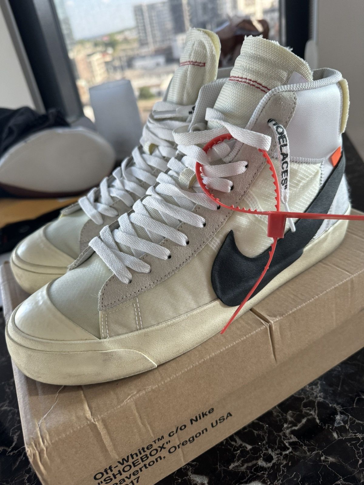 Nike × Off-White Off white Blazers “The Ten” Size US 11 / EU 44 - 1 Thumbnail