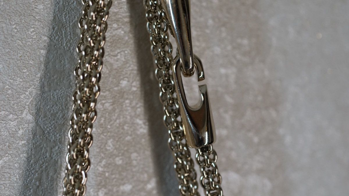 Valentino Valentino Garavani Rockstud Chain Shoulder Bag Navy Blue Size ONE SIZE - 6 Thumbnail