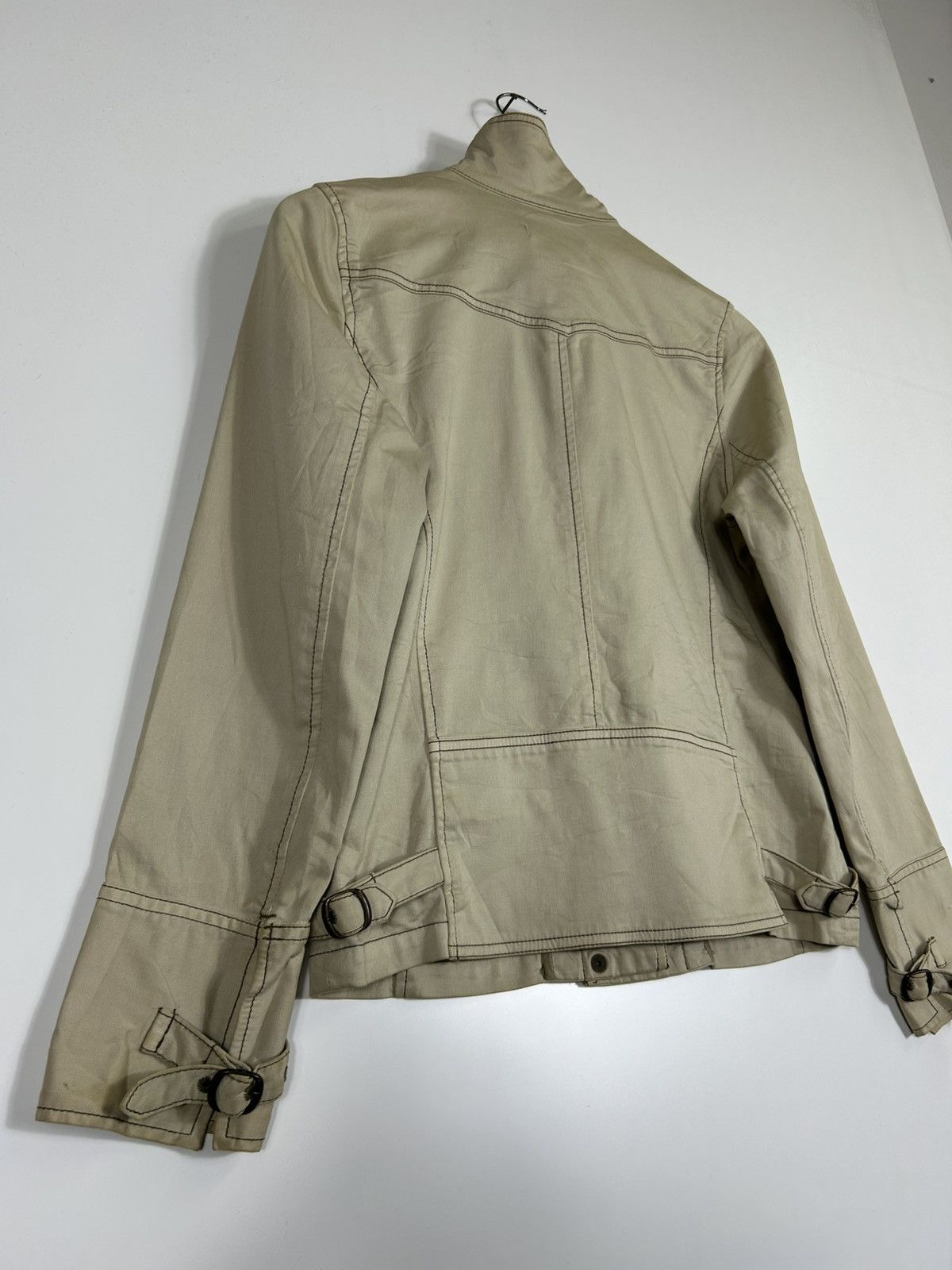 Japanese Brand × Vintage 🔥Swirl Bondage Zipper Jacket Size XS / US 0-2 / IT 36-38 - 14 Thumbnail