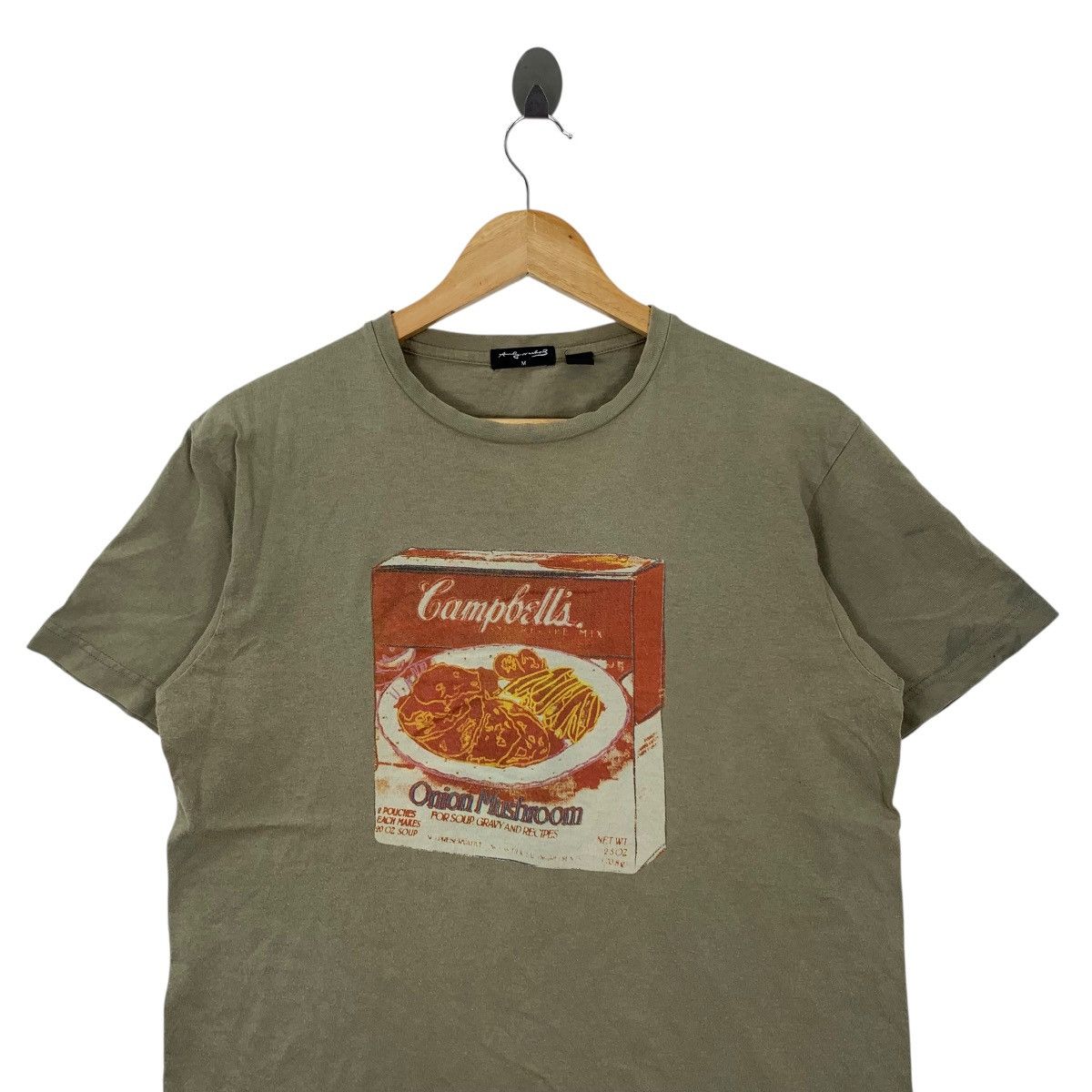 Vintage Vintage 2005 ANDY WARHOL x UNIQLO Campbell’s Musroom Shirt Size US M / EU 48-50 / 2 - 2 Thumbnail