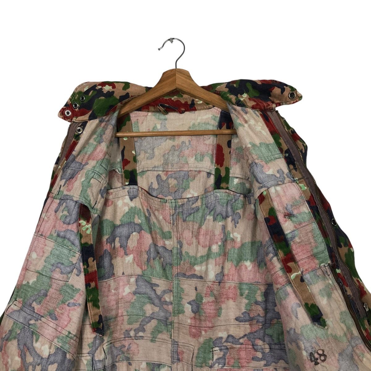 Buzz Rickson's 🔥TRUE VINTAGE 1948 CANADIAN MILITARY SMOCK JACKET PARACHUTE Size US M / EU 48-50 / 2 - 18 Thumbnail