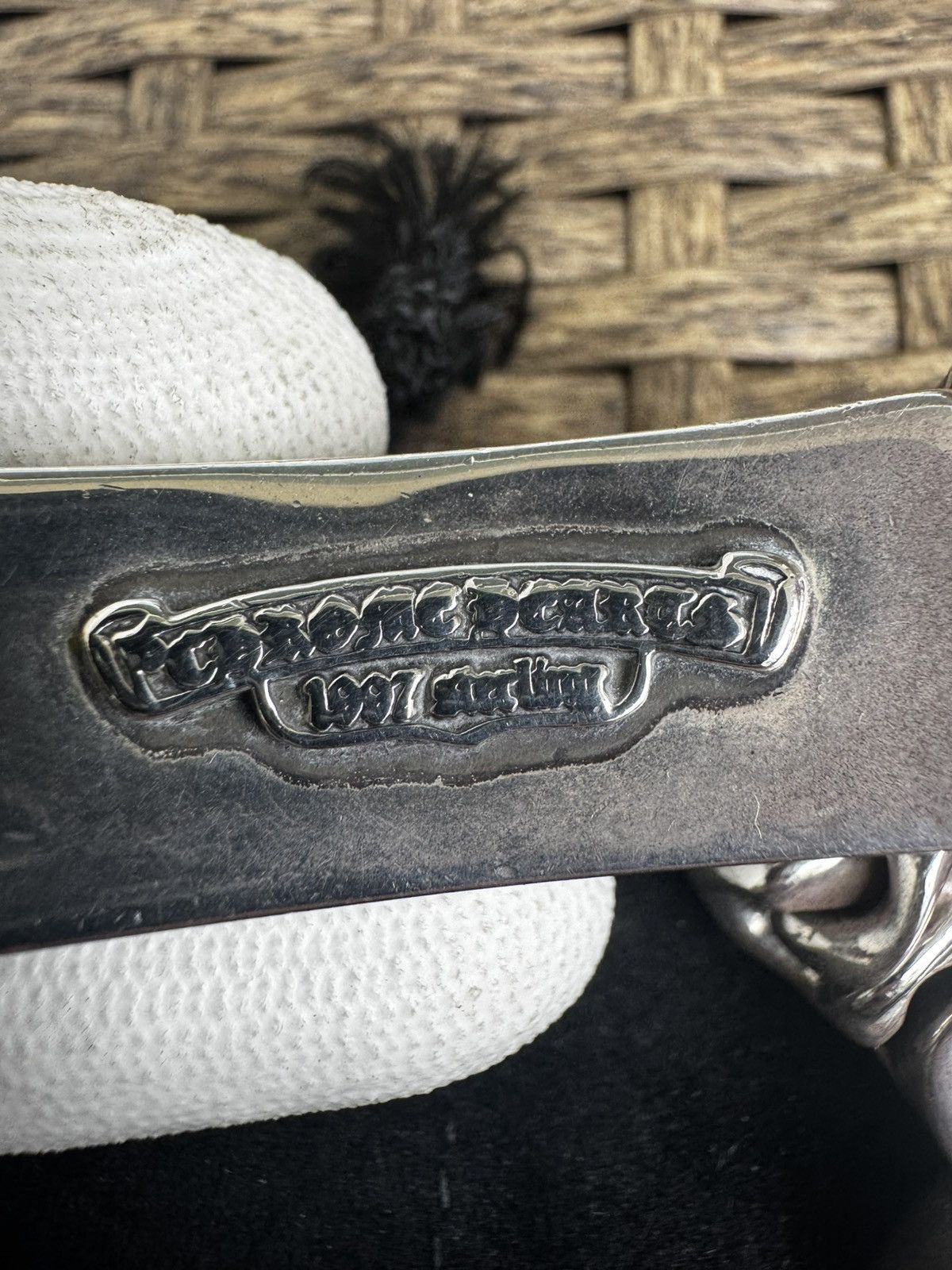 Chrome Hearts Chrome Hearts Floral ID Bracelet Size ONE SIZE - 19 Thumbnail