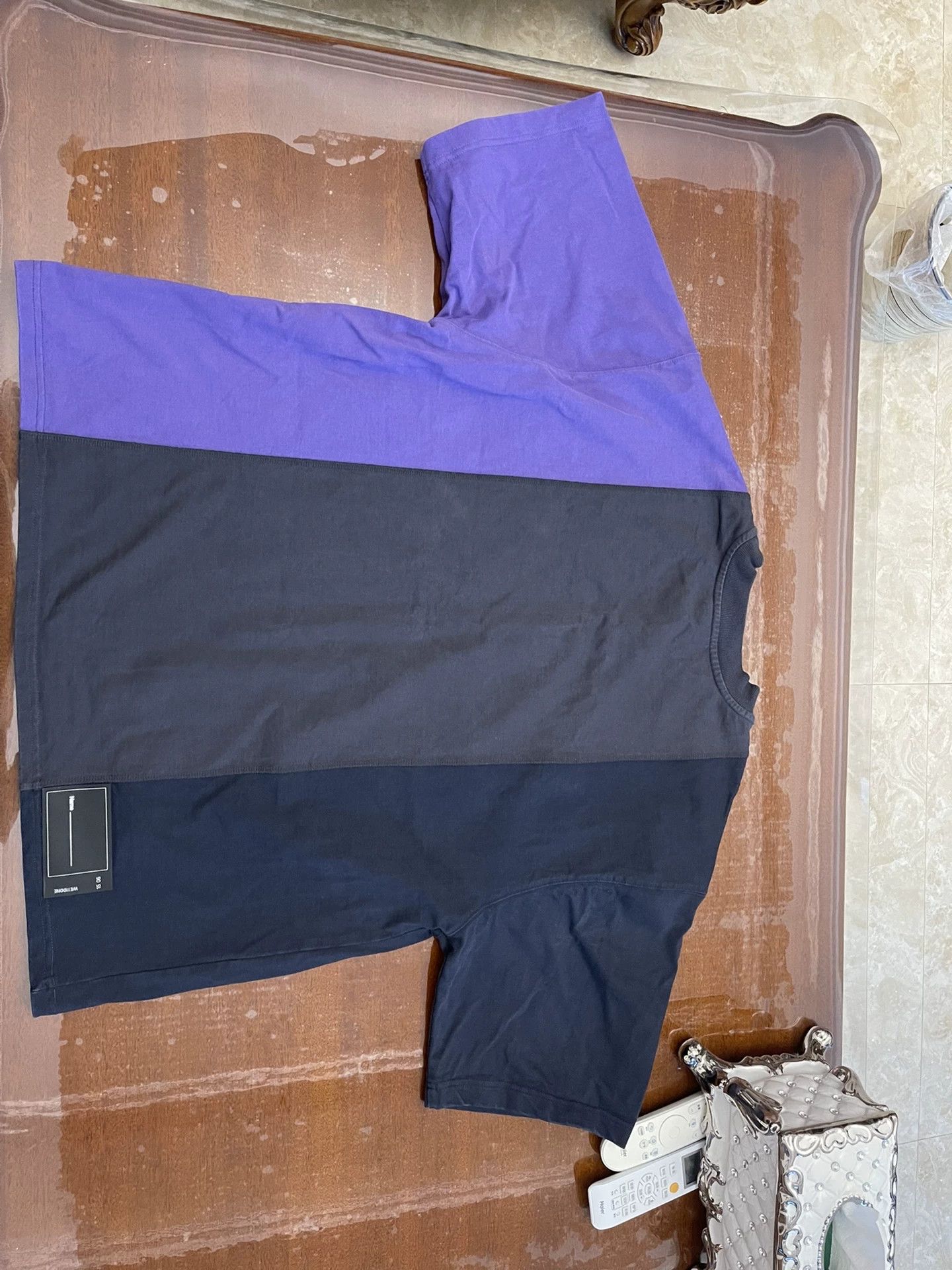 WE11DONE We11done Colorblock 2021 SS Tee S(L fit) 95 New Size US S / EU 44-46 / 1 - 5 Thumbnail
