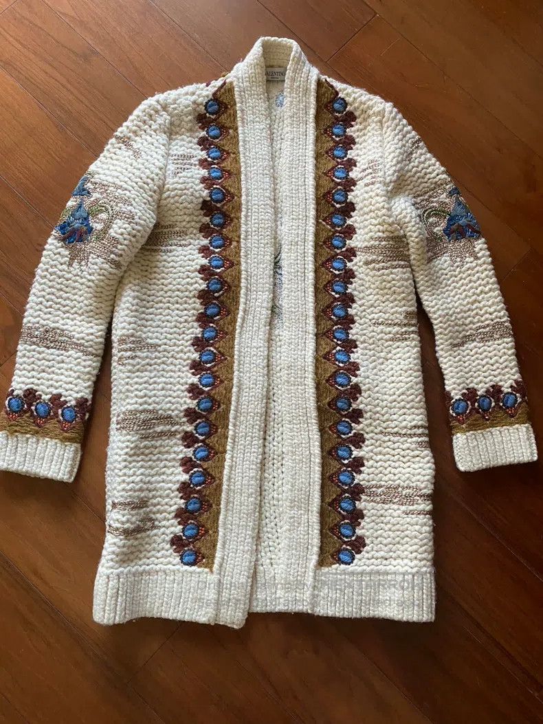 Valentino Valentino Long sweater Size S / US 4 / IT 40 - 1 Thumbnail