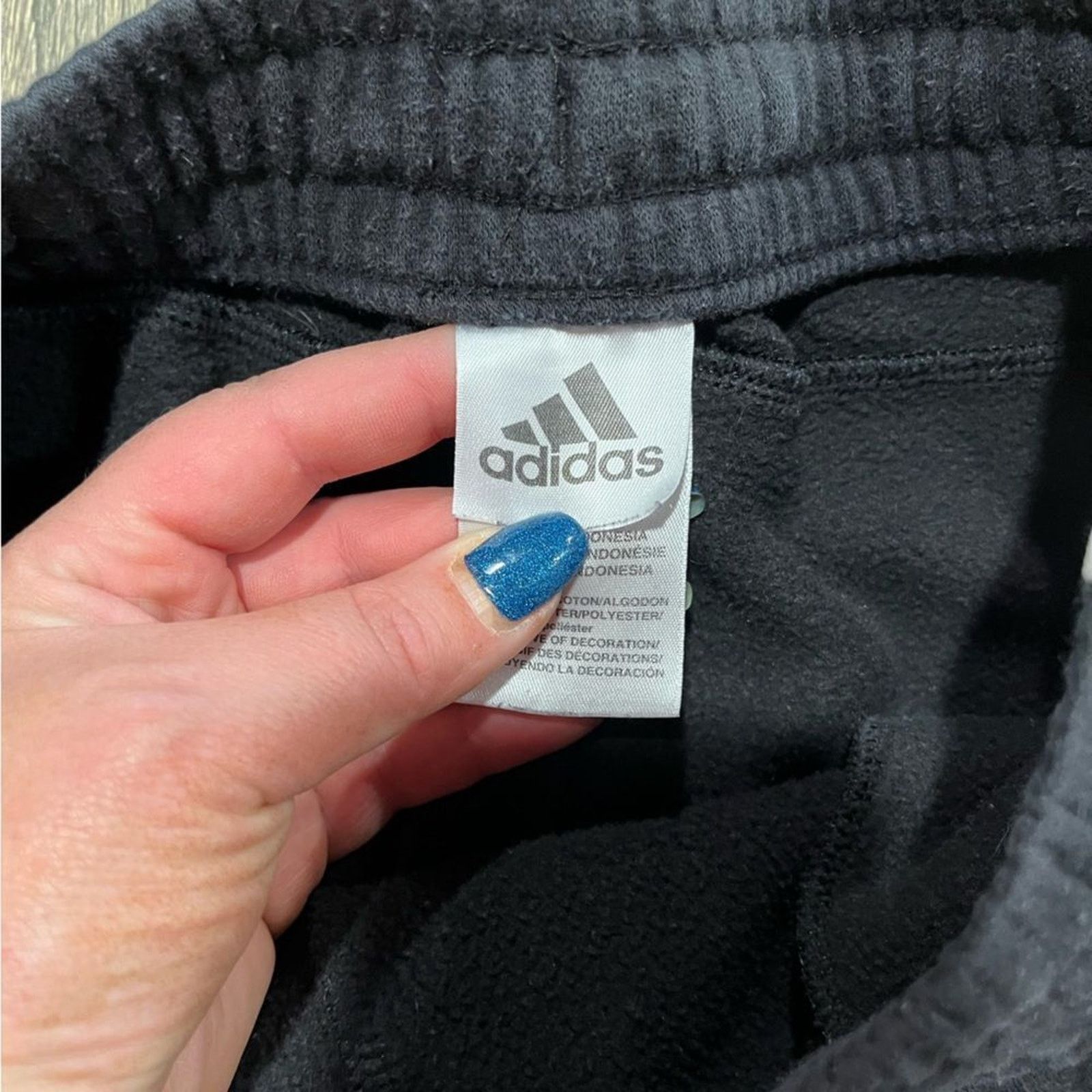 Adidas Adidas Post Game 7/8 Jogger Pants Fleece Pocket Graphic XL Size 33" - 8 Thumbnail