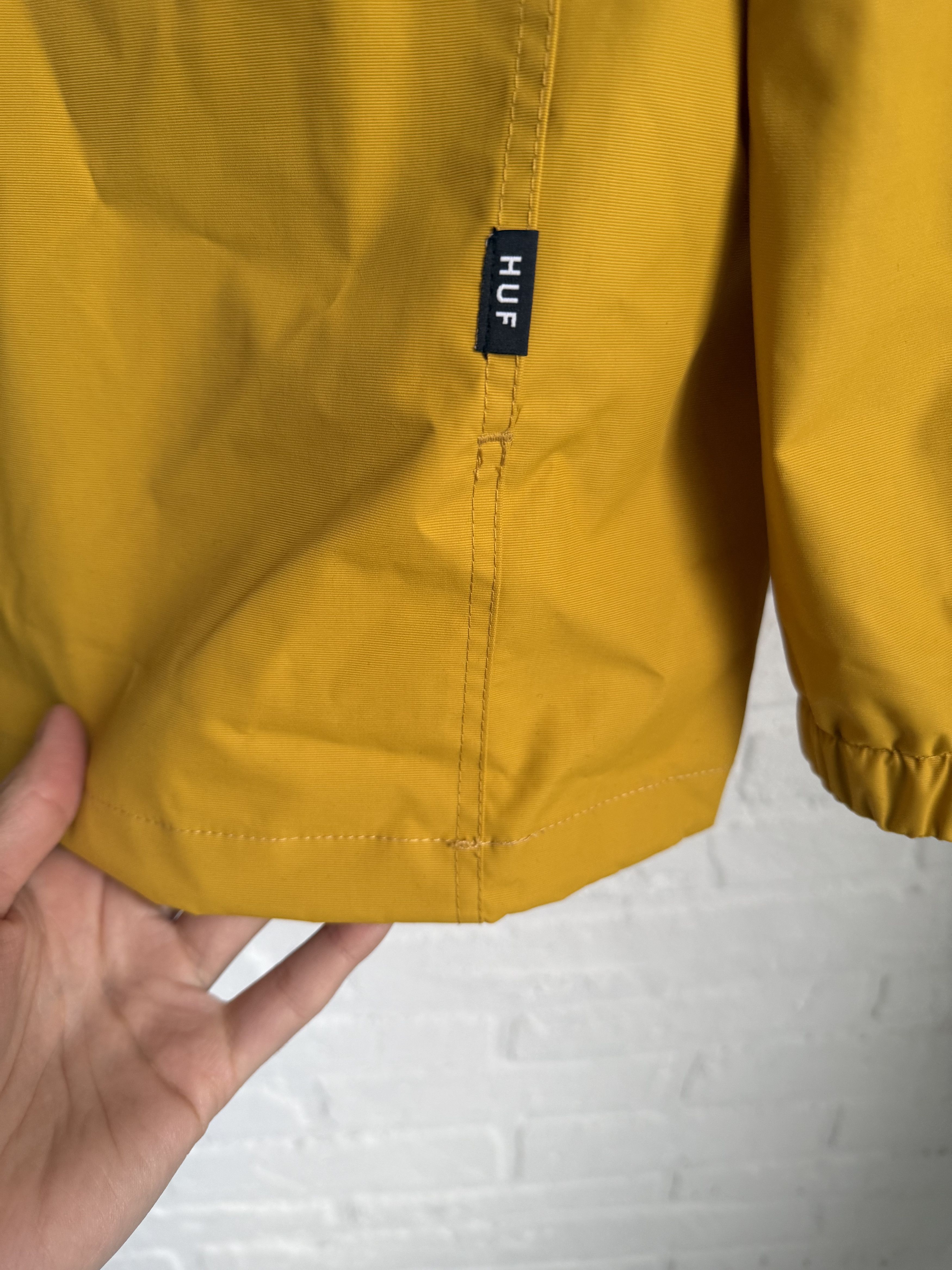 Huf HUF worldwide flags anorak yellow jacket Size US M / EU 48-50 / 2 - 10 Thumbnail