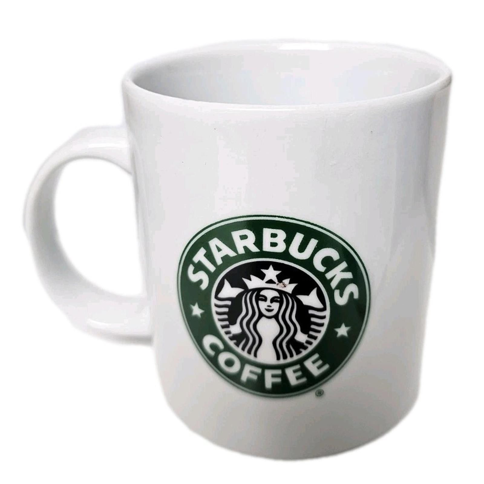 Other Vintage 1999 Starbucks Coffee Mug White Green Siren Mermaid Size ONE SIZE - 1 Thumbnail
