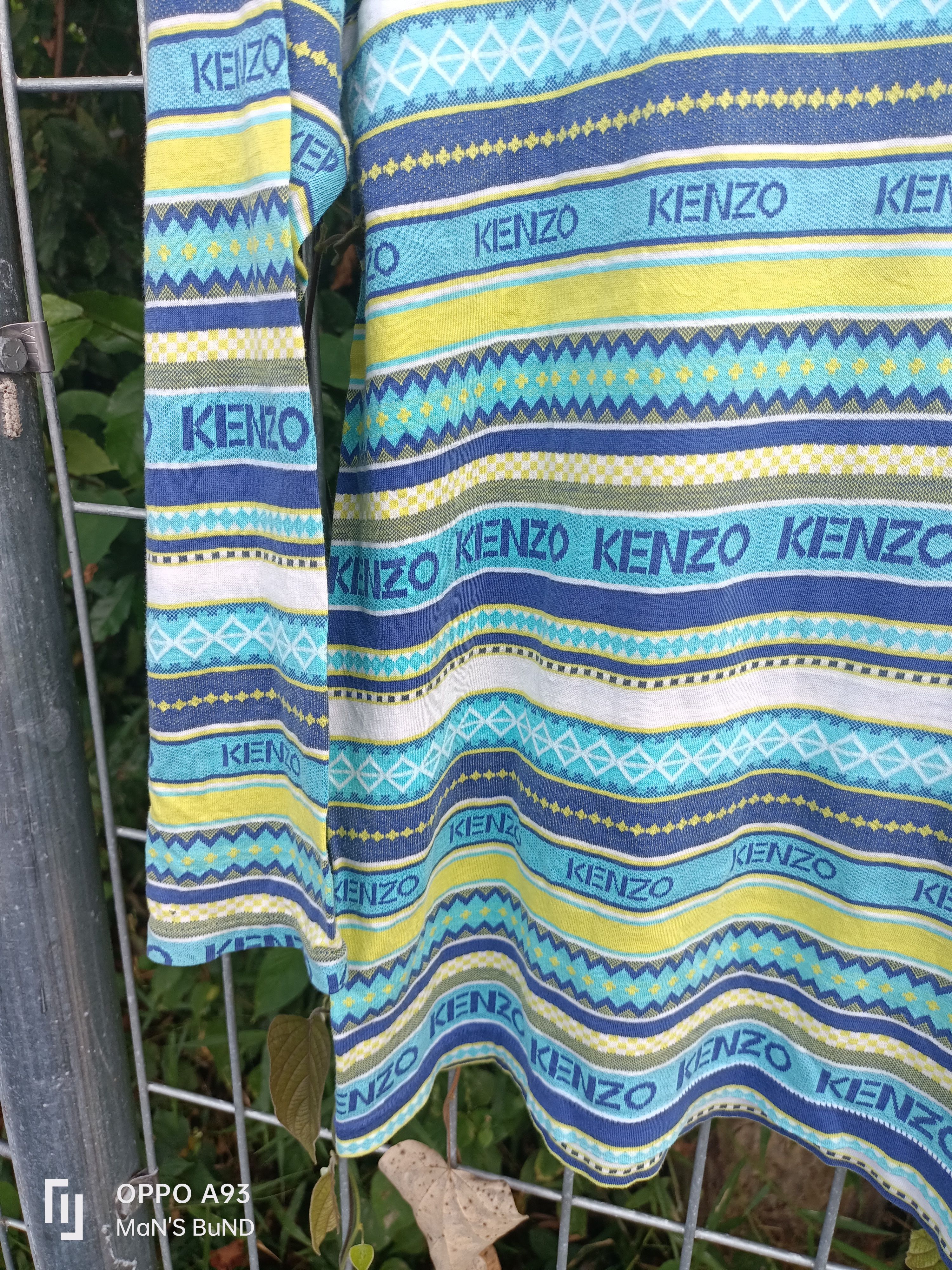 Kenzo × Vintage KENZO Full Print Long sleeve Size M / US 6-8 / IT 42-44 - 4 Thumbnail