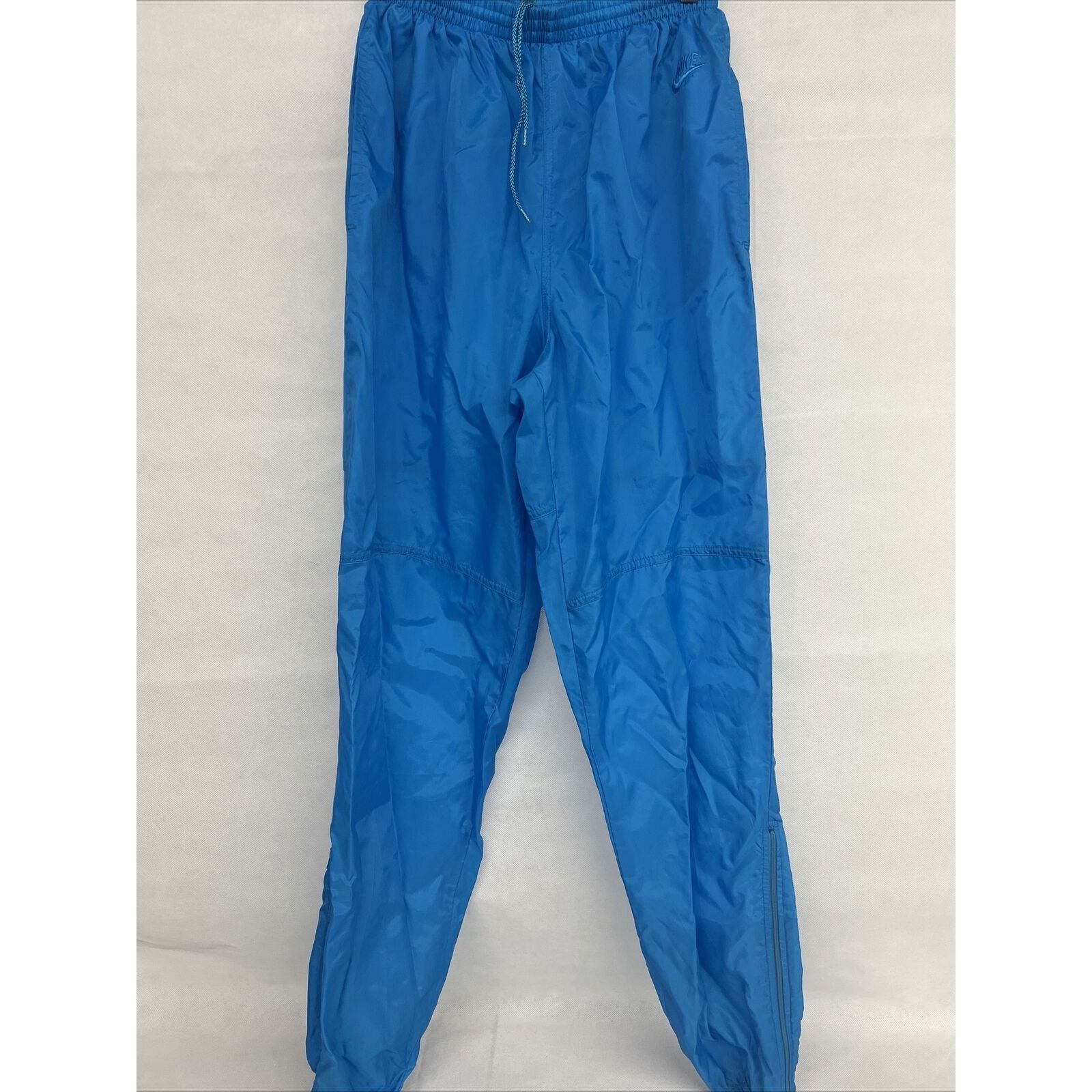 Nike VINTAGE Nike Pants Medium Blue Windbreaker Athletic Mens 90s Size US 32 / EU 48 - 1 Thumbnail