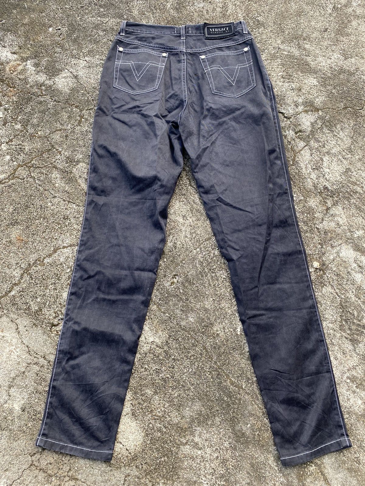 Versace × Vintage Vintage Versace Size US 27 - 2 Thumbnail