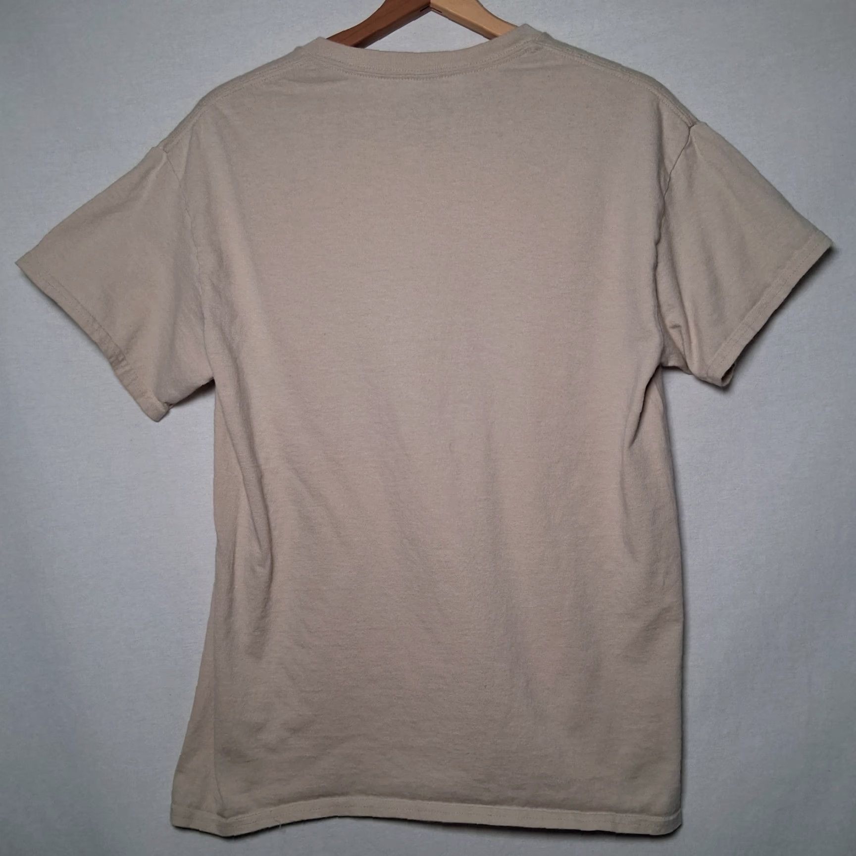 Vintage VINTAGE Posty Co Austin Post Malone Shirt Men L Graphic T Beige Tan Crew Neck Short Sleeve Music 2020s Size US L / EU 52-54 / 3 - 3 Thumbnail