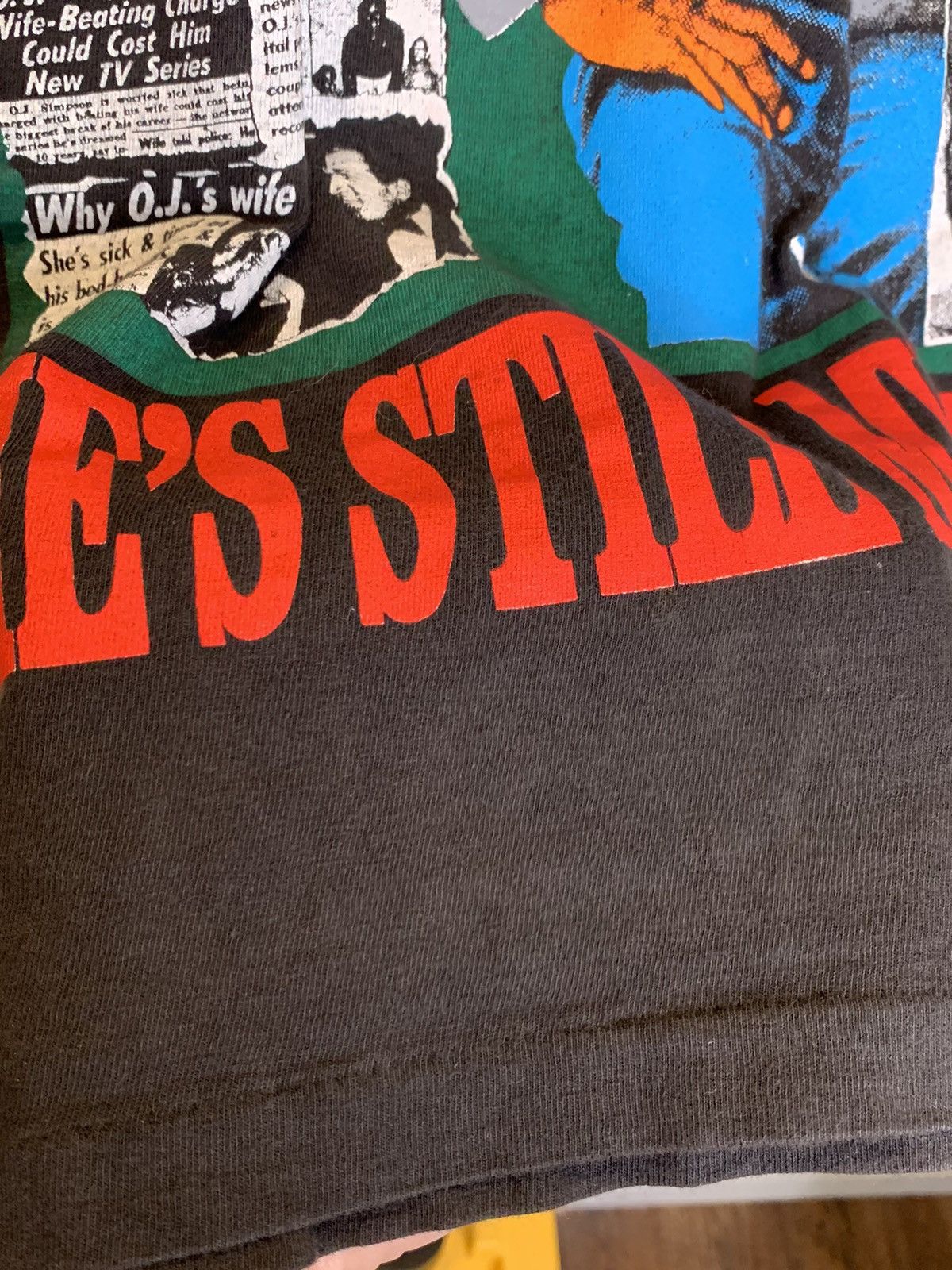 Other × Vintage RARE Vintage OJ Simpson Still My Hero Rap Tee Single Stitch Size US M / EU 48-50 / 2 - 5 Thumbnail