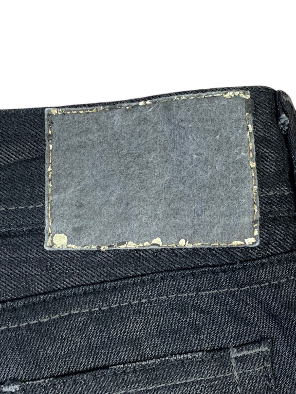 Vanquish Y2K 2000’s Vanquish Gold Japan Black Flare denim Size US 28 / EU 44 - 12 Thumbnail