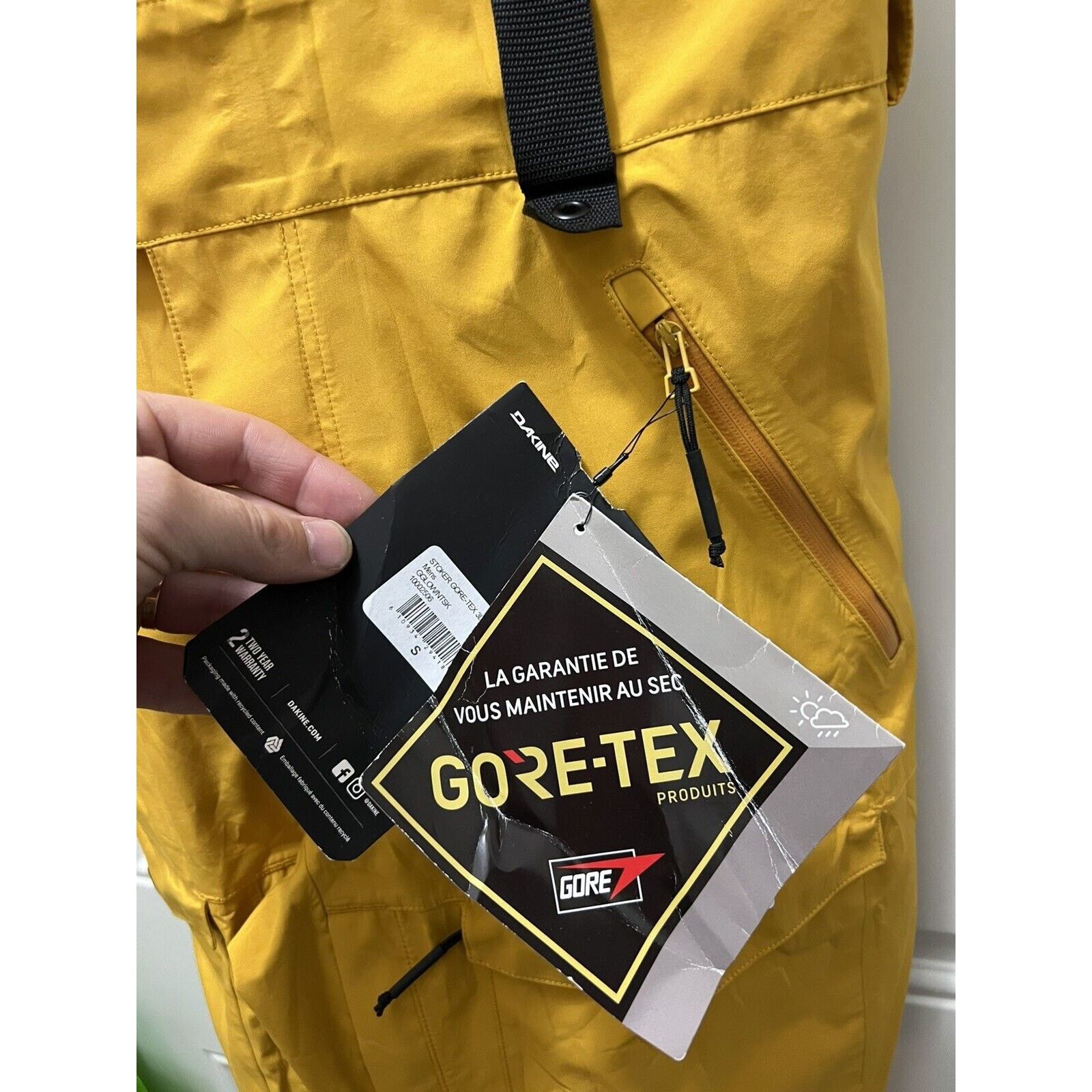 Dakine Dakine Men's Stoker GORE-TEX® 3L Bib Pants Size US 30 / EU 46 - 3 Thumbnail